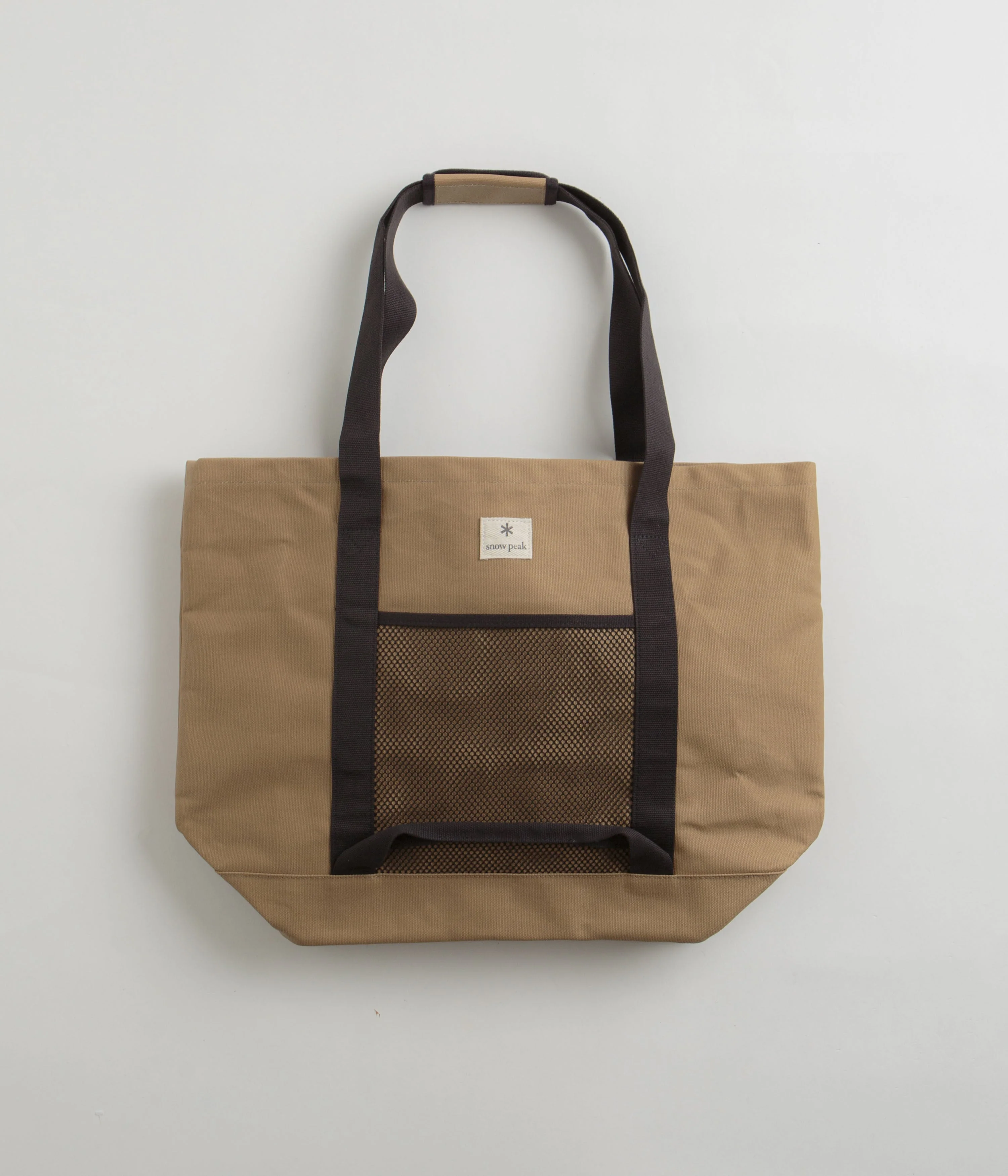 Snow Peak Medium Tote Bag - Brown