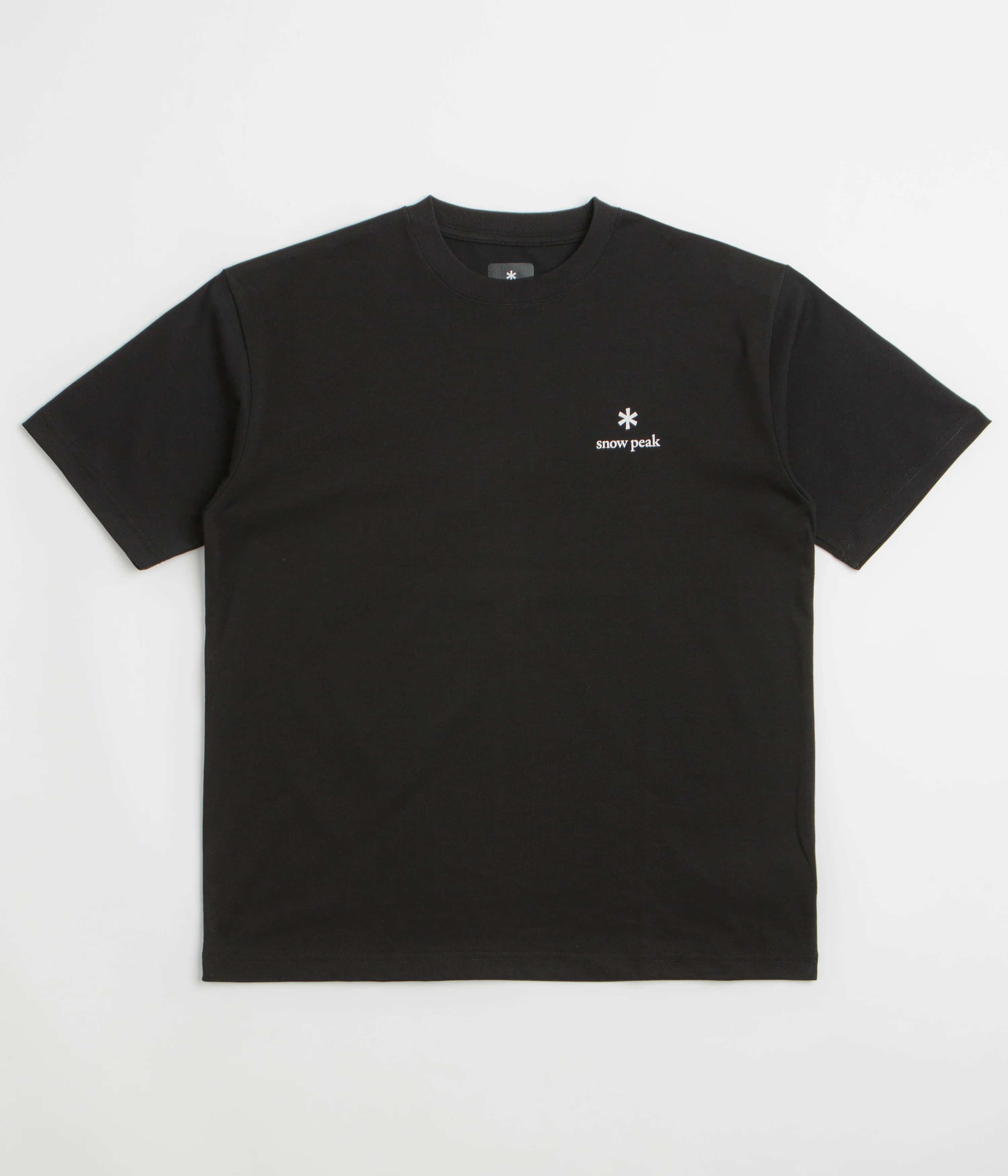 Snow Peak NSD Logo T-Shirt - Black