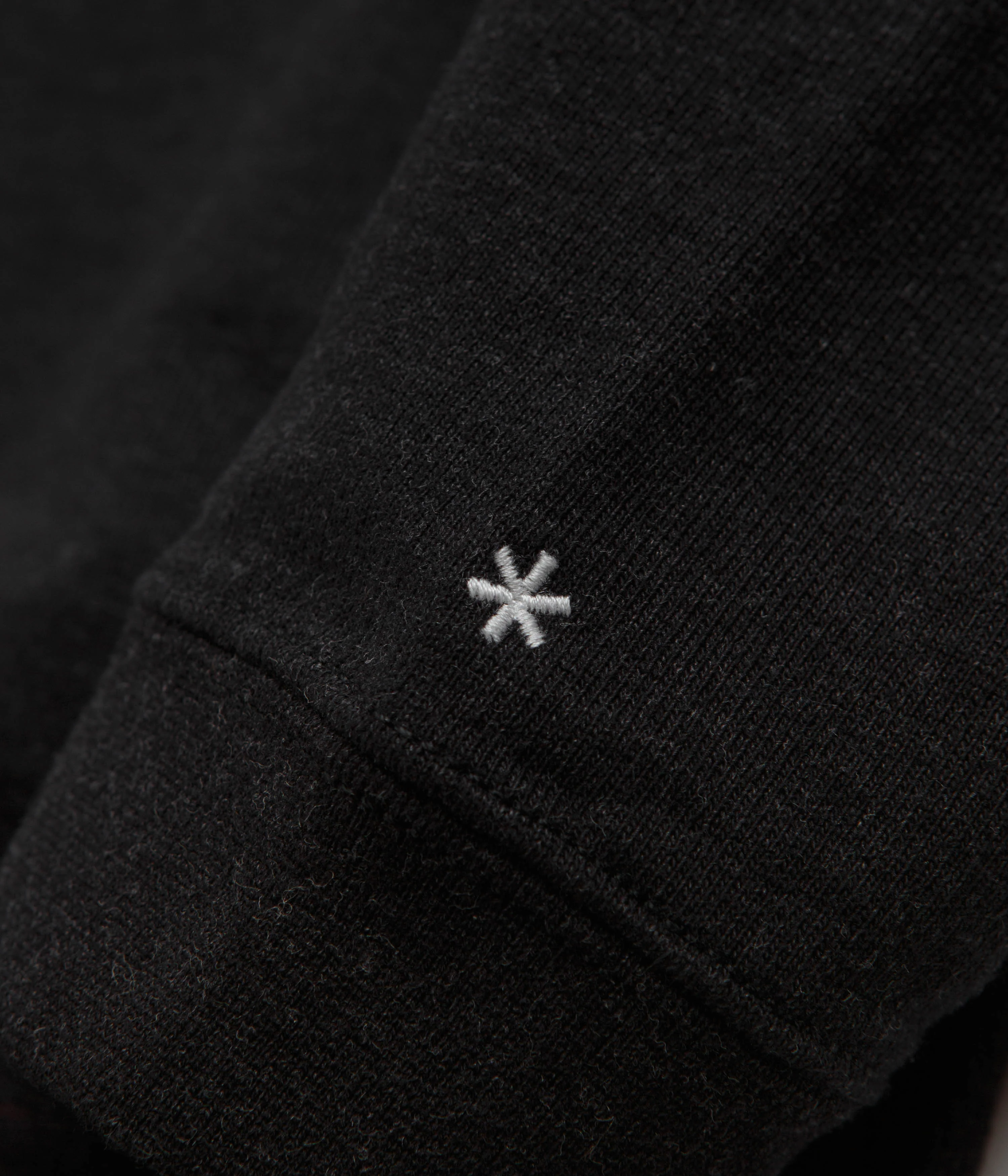 Snow Peak Recycled Cotton Crewneck Sweatshirt - Black - Image 4