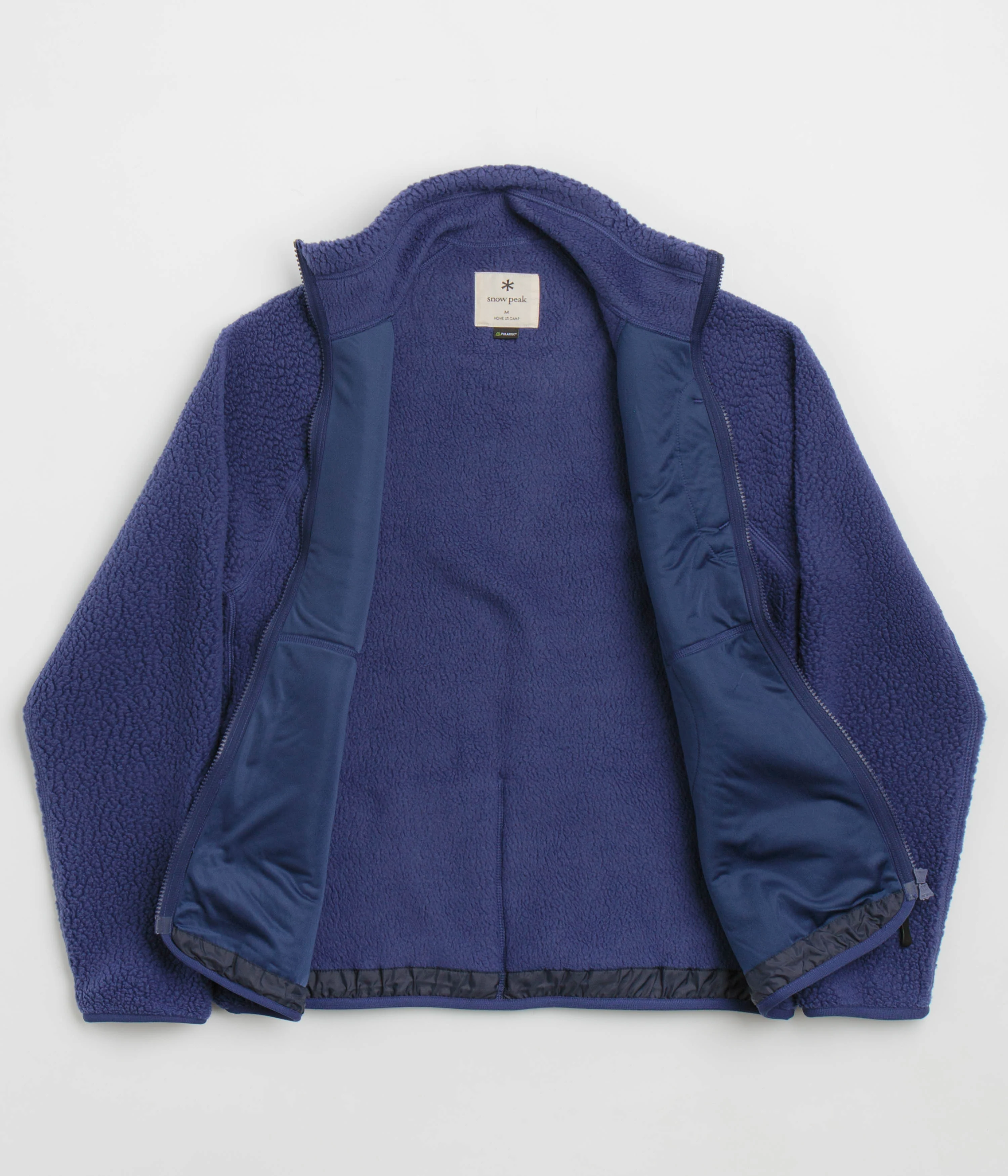 Snow Peak Thermal Boa Fleece Jacket - Blue - Image 2