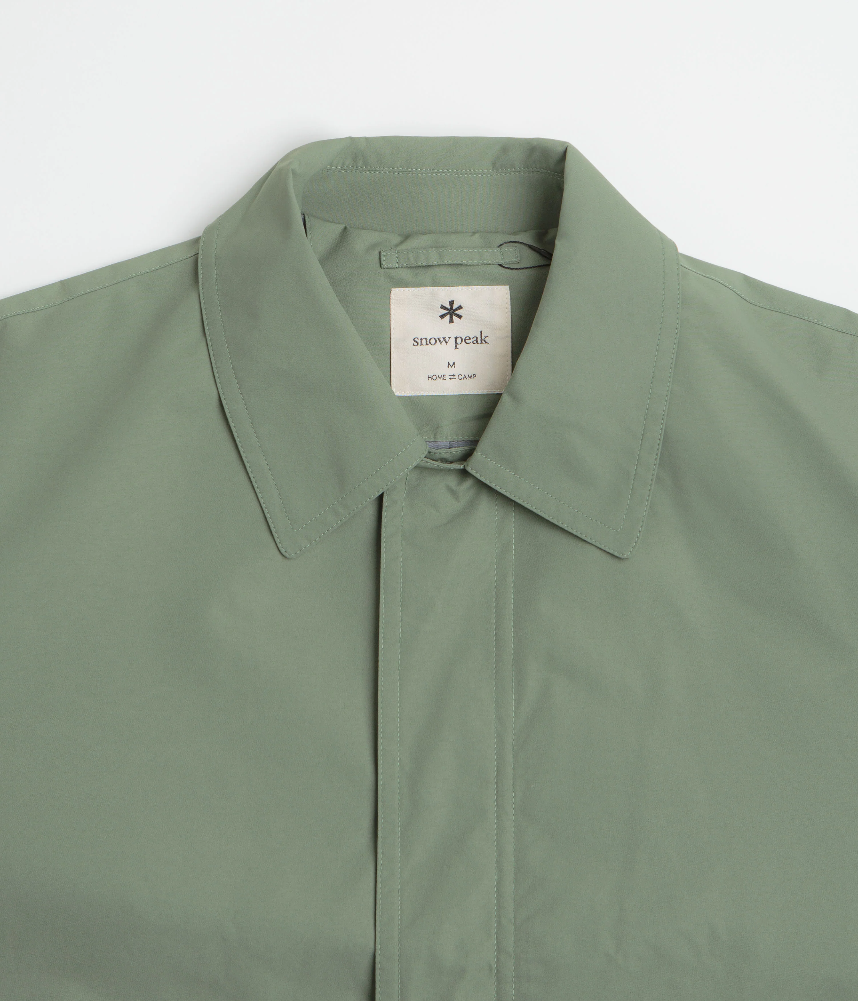 Snow Peak Windstopper Collar Coat - Foliage - Image 4