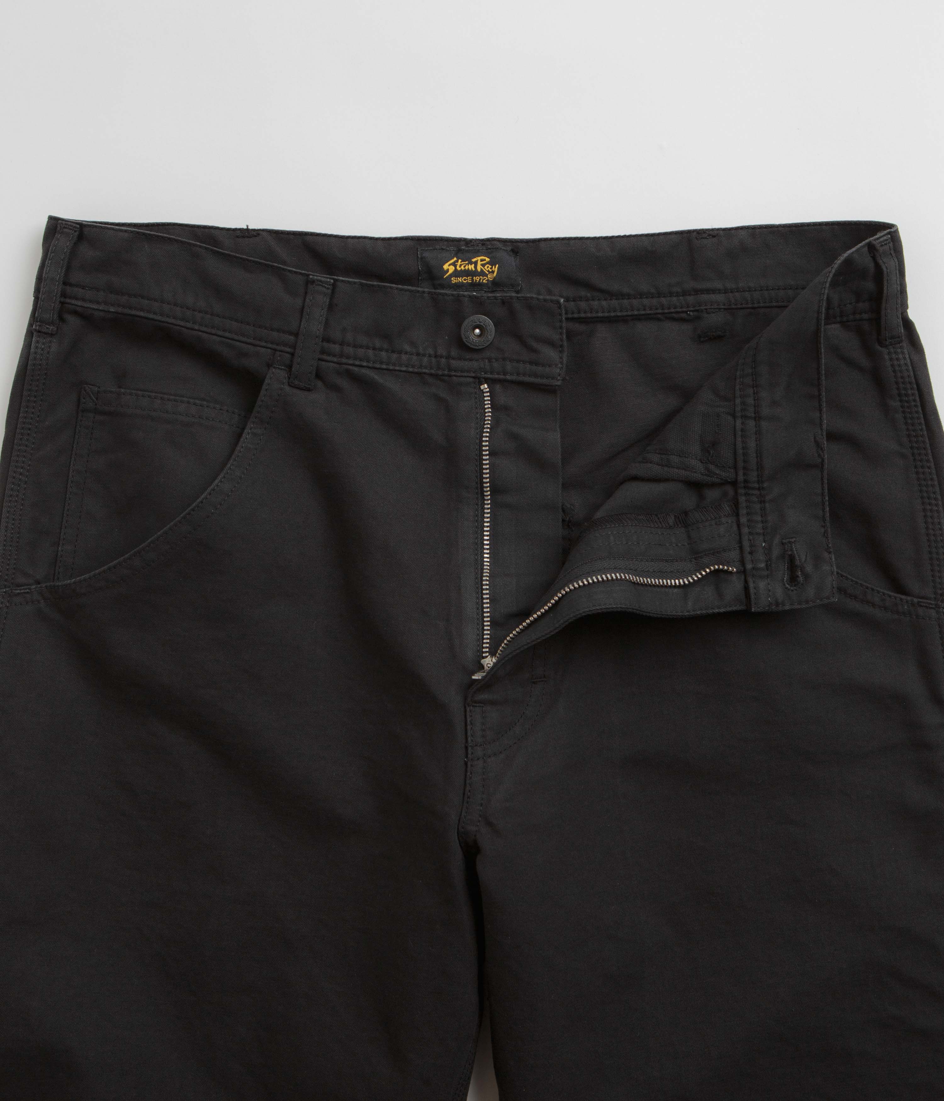 Stan Ray 80's Painter Pants - Black Twill - Image 5