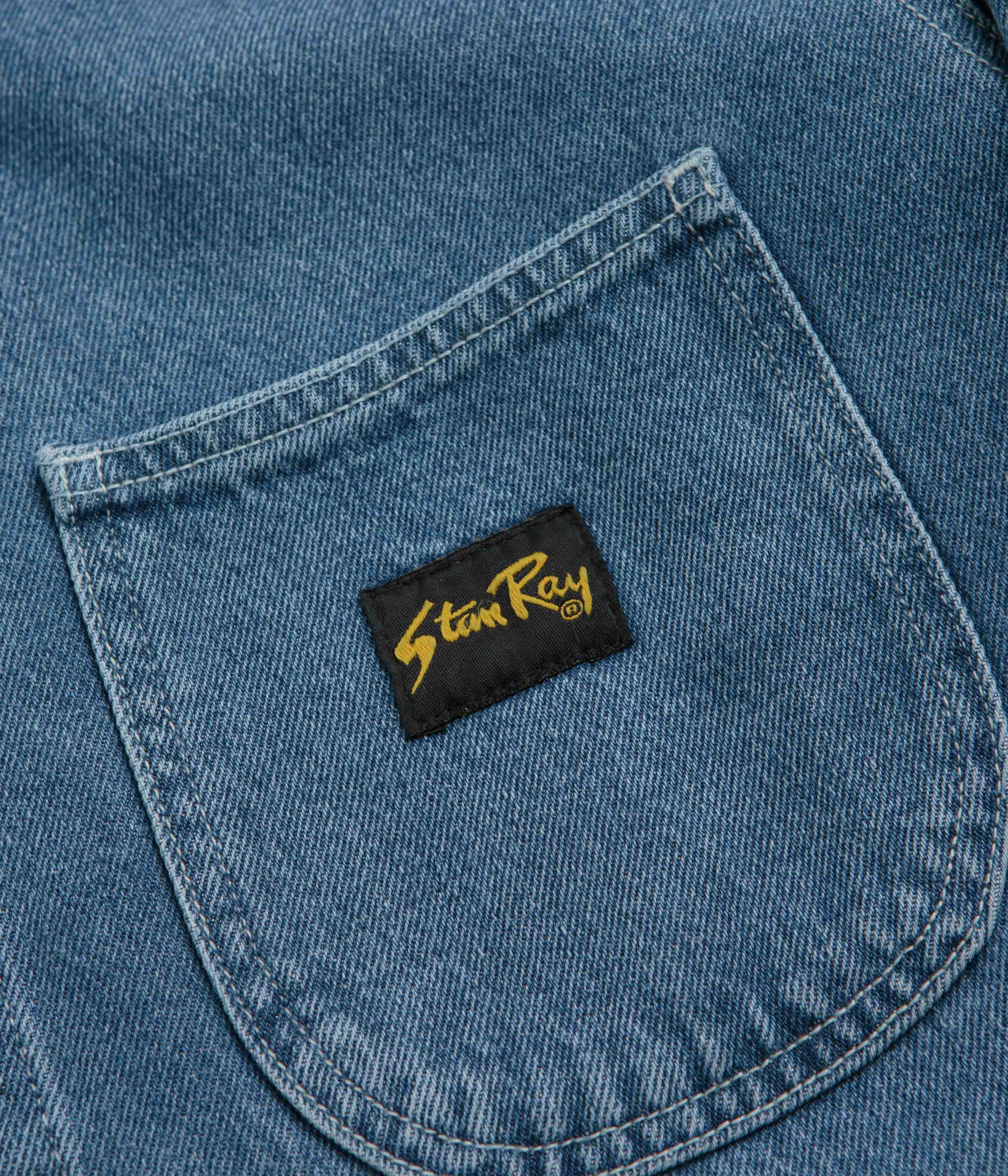 Stan Ray Coverall Jacket - Heavy Stone Wash Denim - Image 4