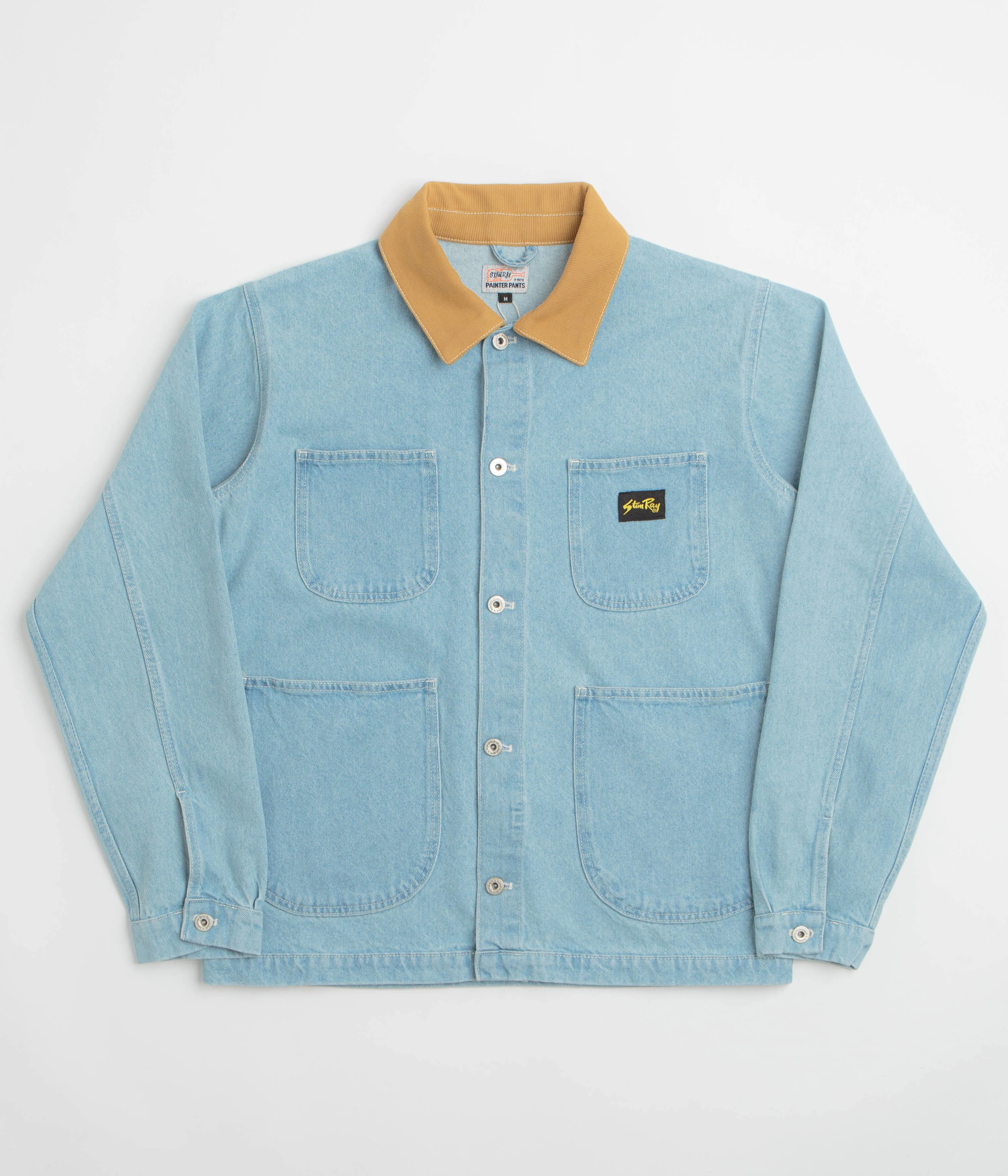 Stan Ray Coverall Jacket - Ice Stone Denim