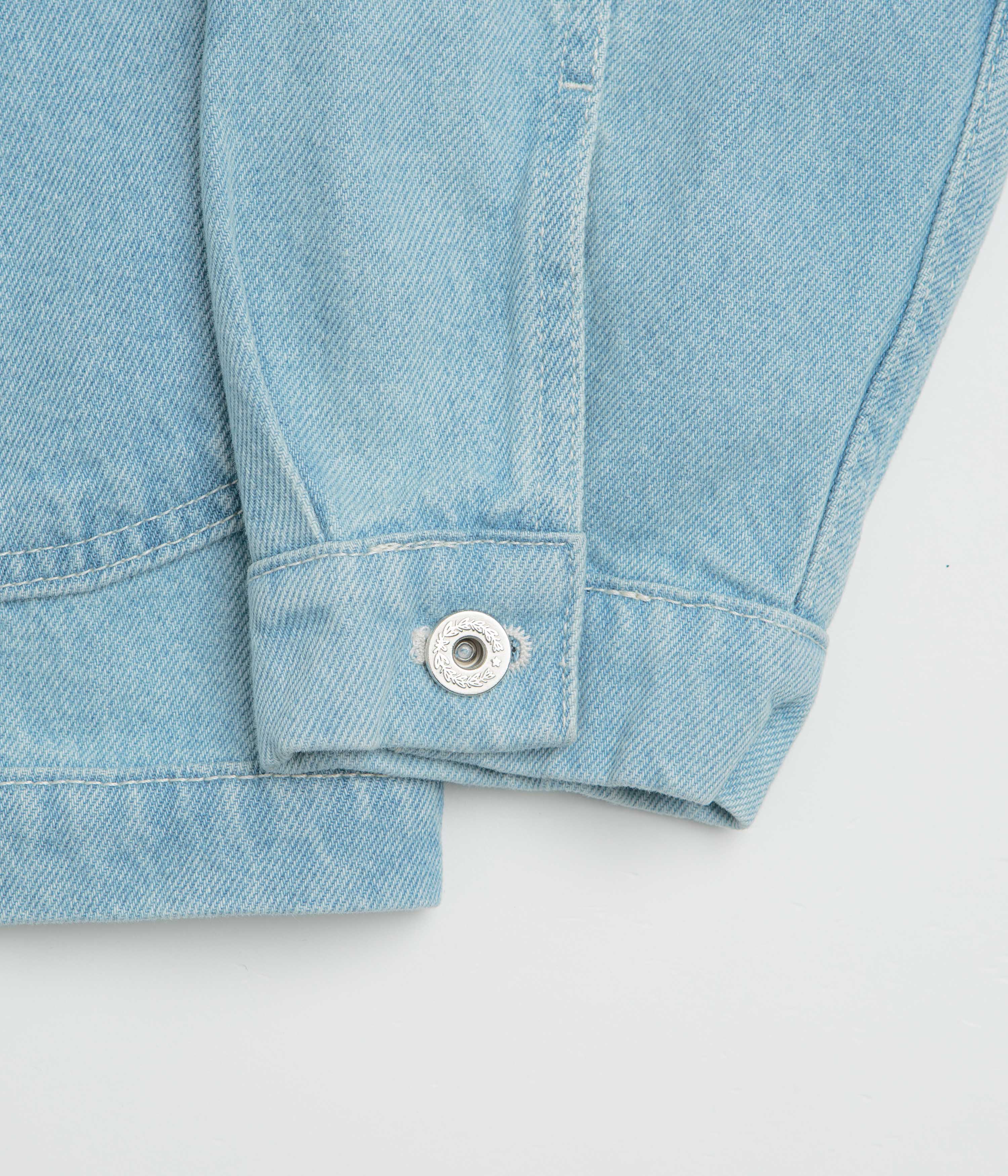 Stan Ray Coverall Jacket - Ice Stone Denim - Image 6