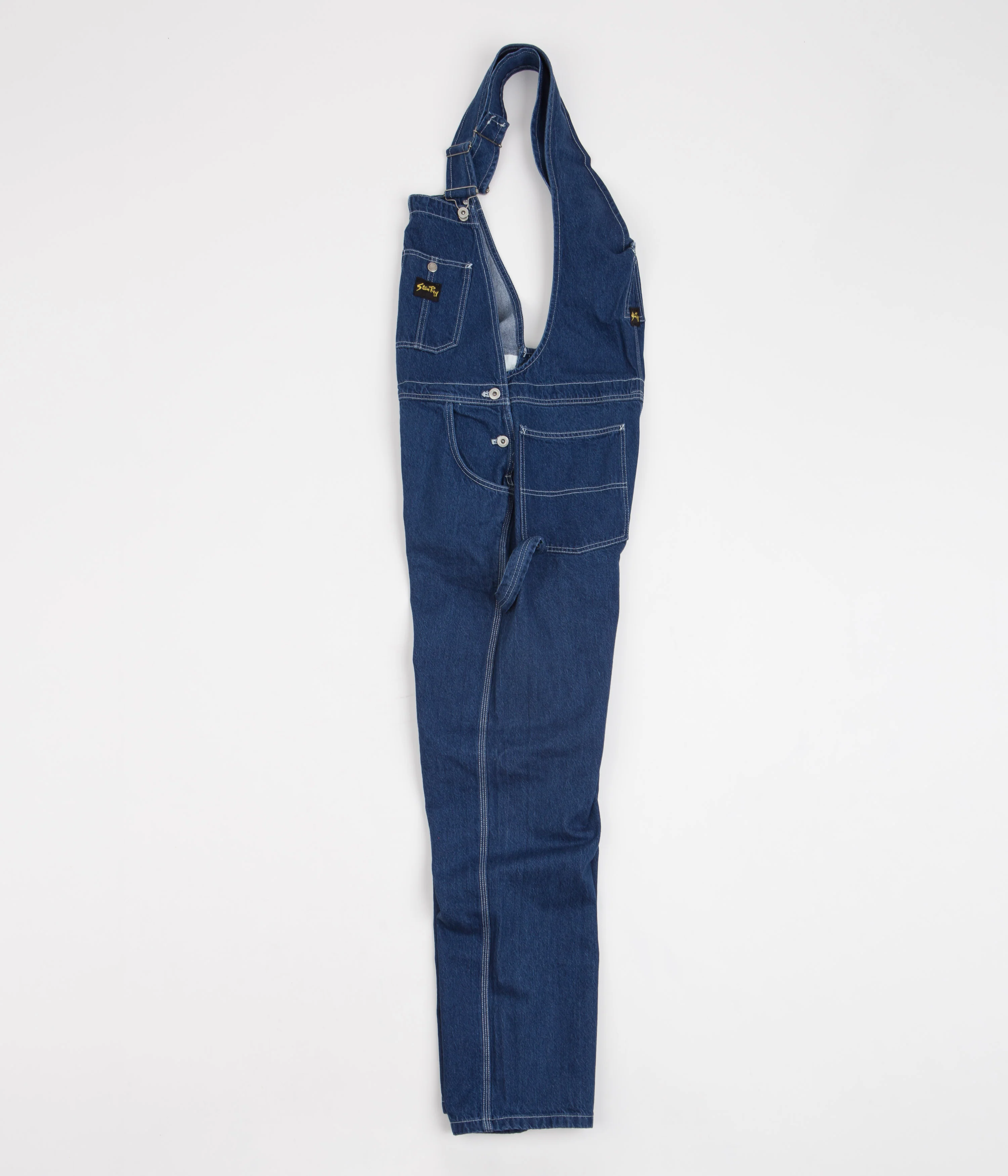 Stan Ray Earls Bib Overalls - Stonewashed - Image 2