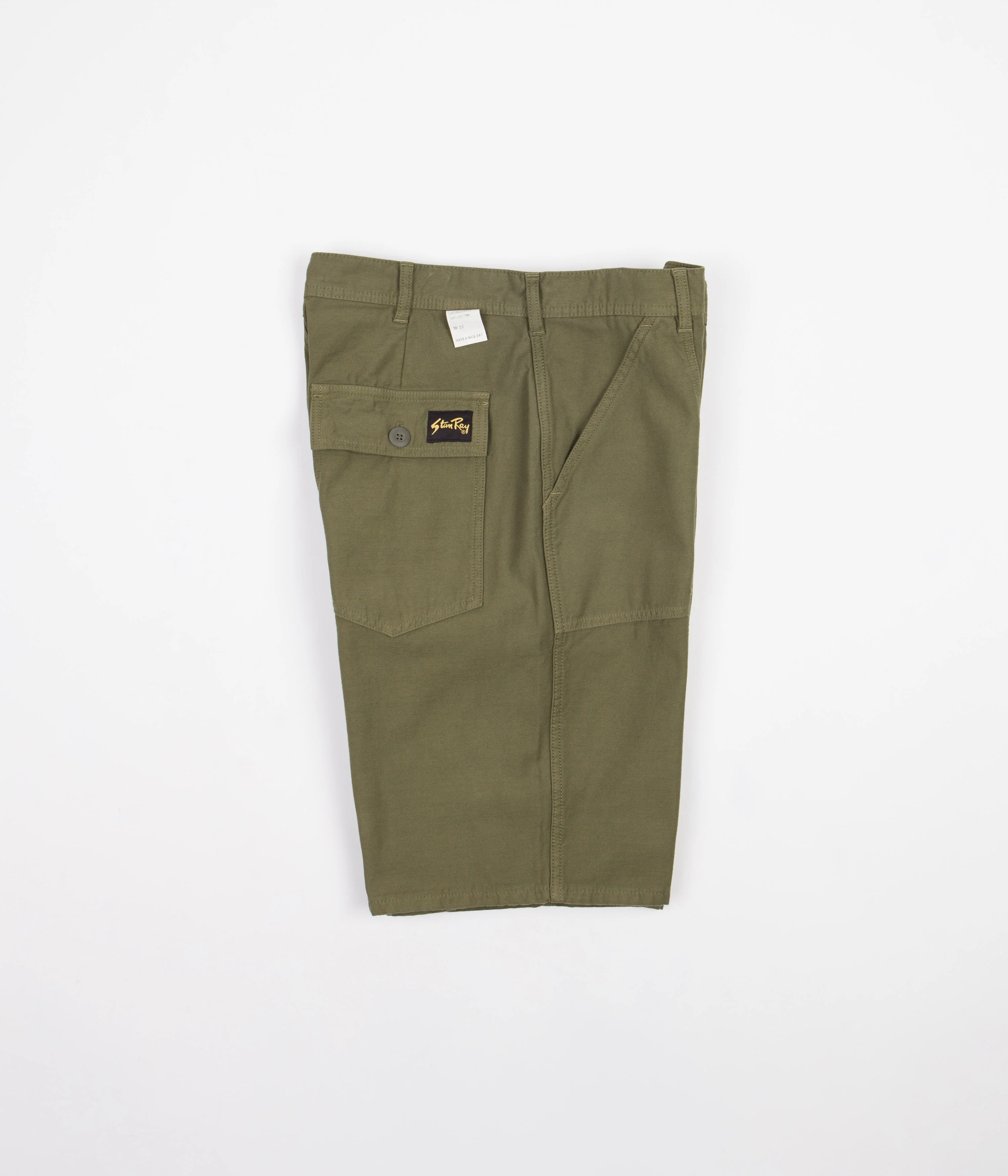 Stan Ray Fat Shorts - Olive - Image 2
