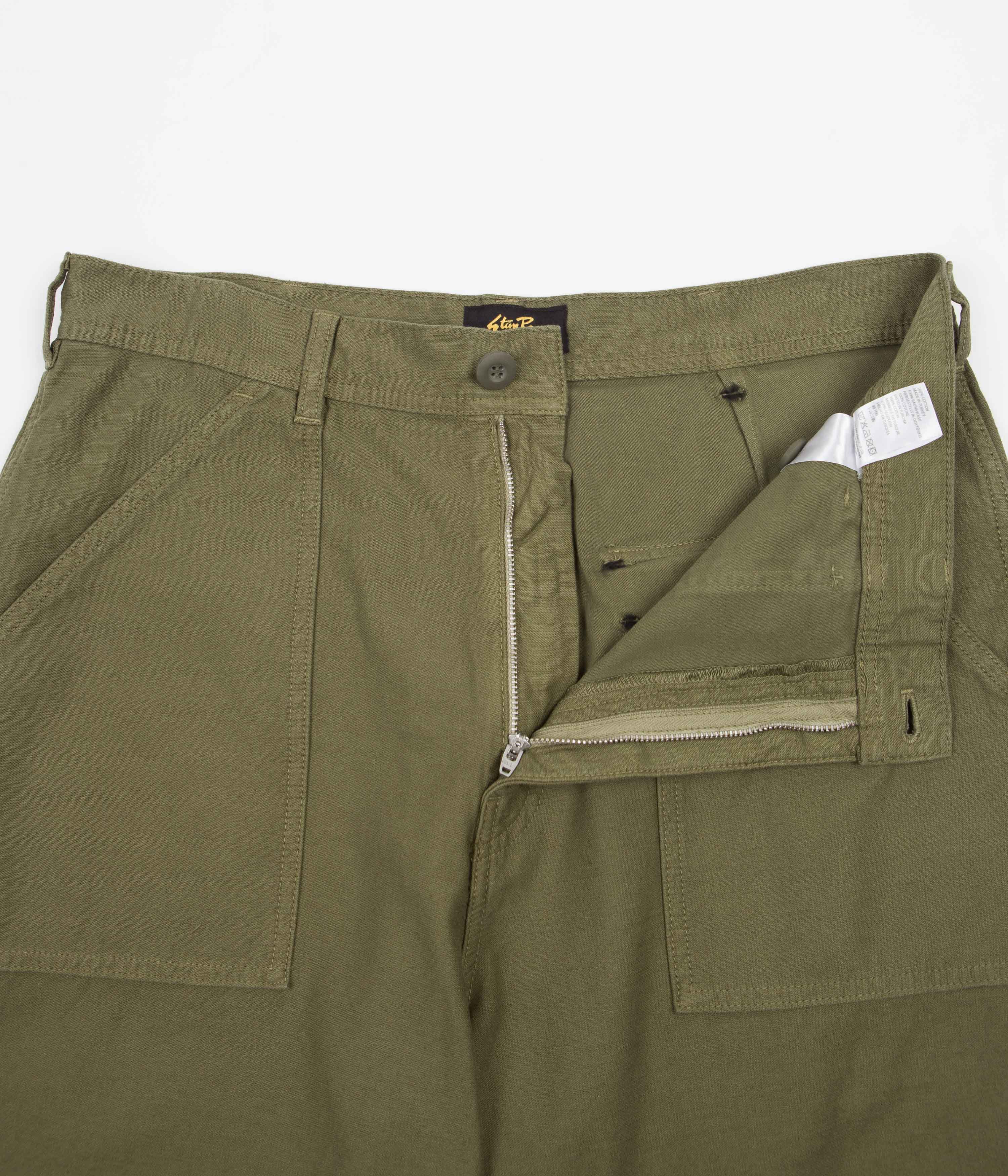 Stan Ray Fat Shorts - Olive - Image 5
