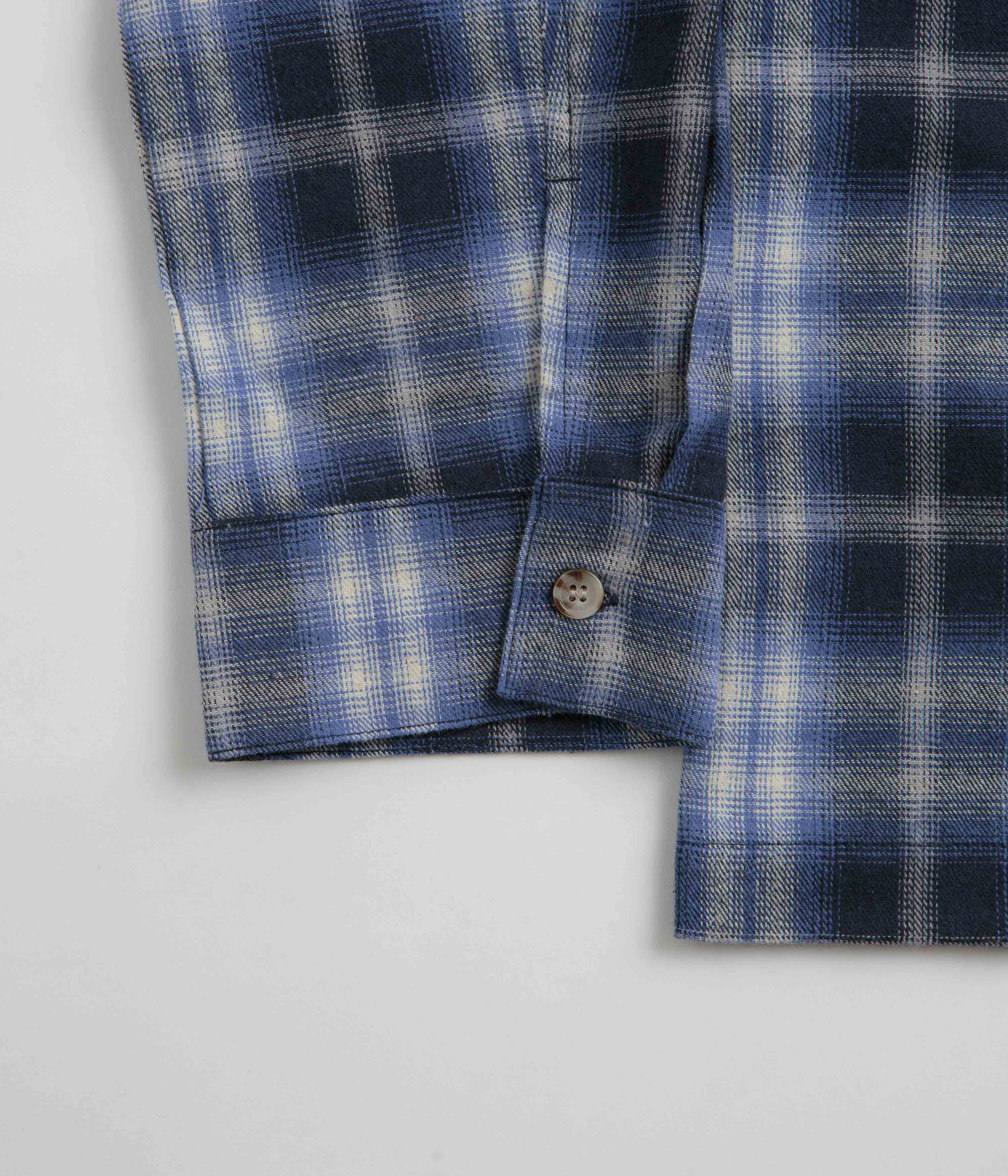 Stan Ray Flannel Shirt - Navy Plaid - Image 2