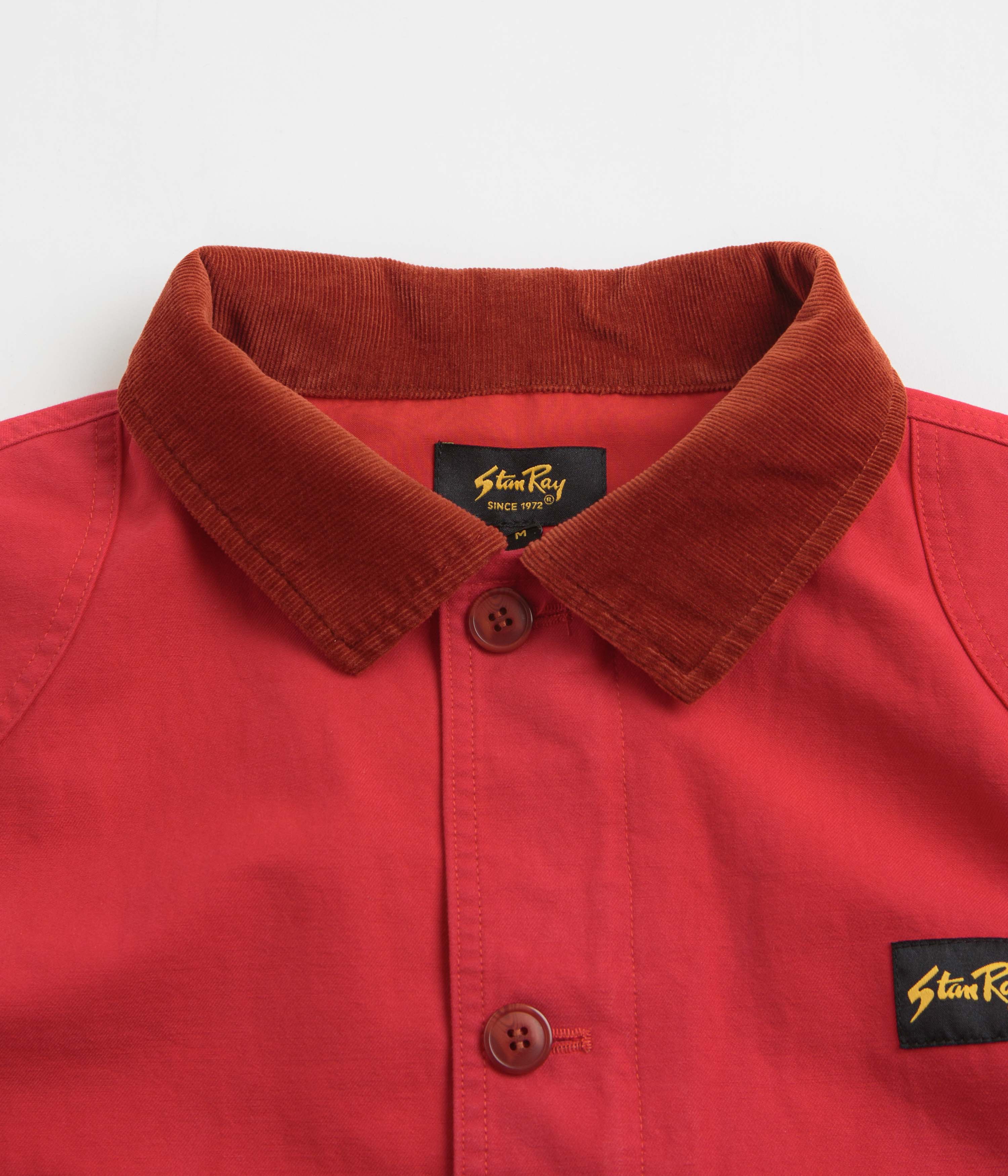 Stan Ray Hunters Jacket - Aged Red Half Panama - Image 2