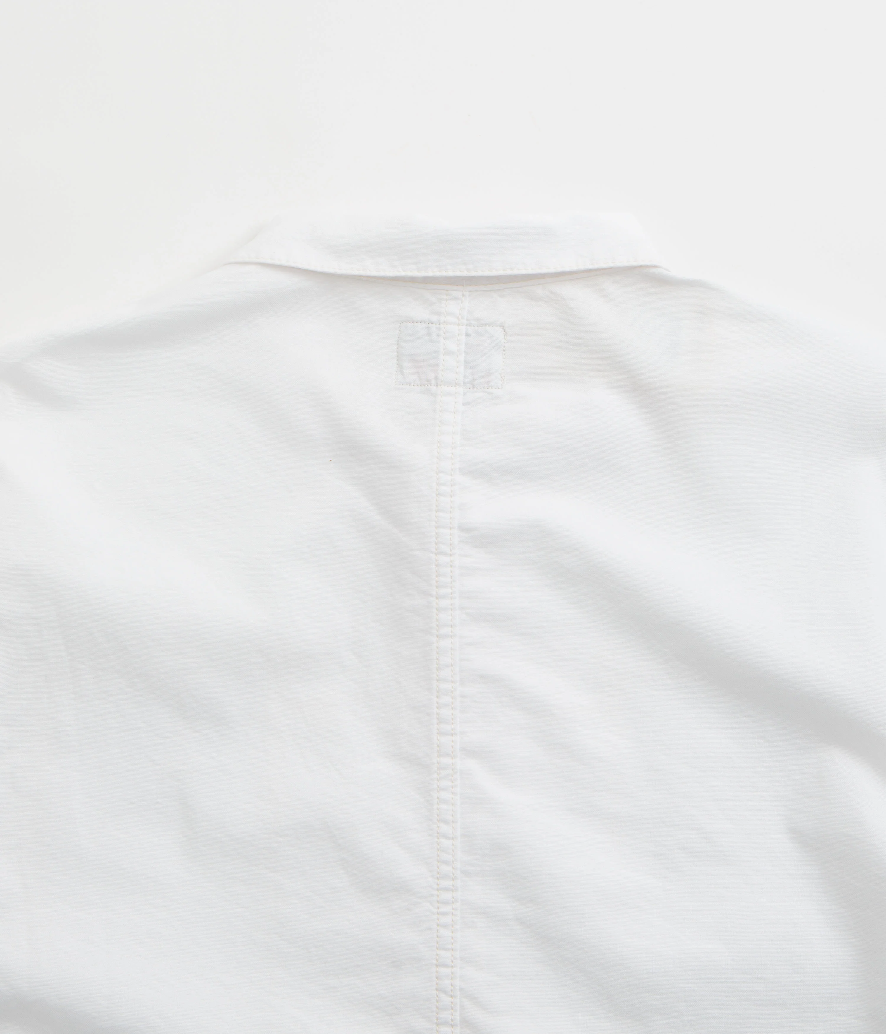 Stan Ray Painters Pop Over Shirt - Natural Cotton Oxford - Image 3