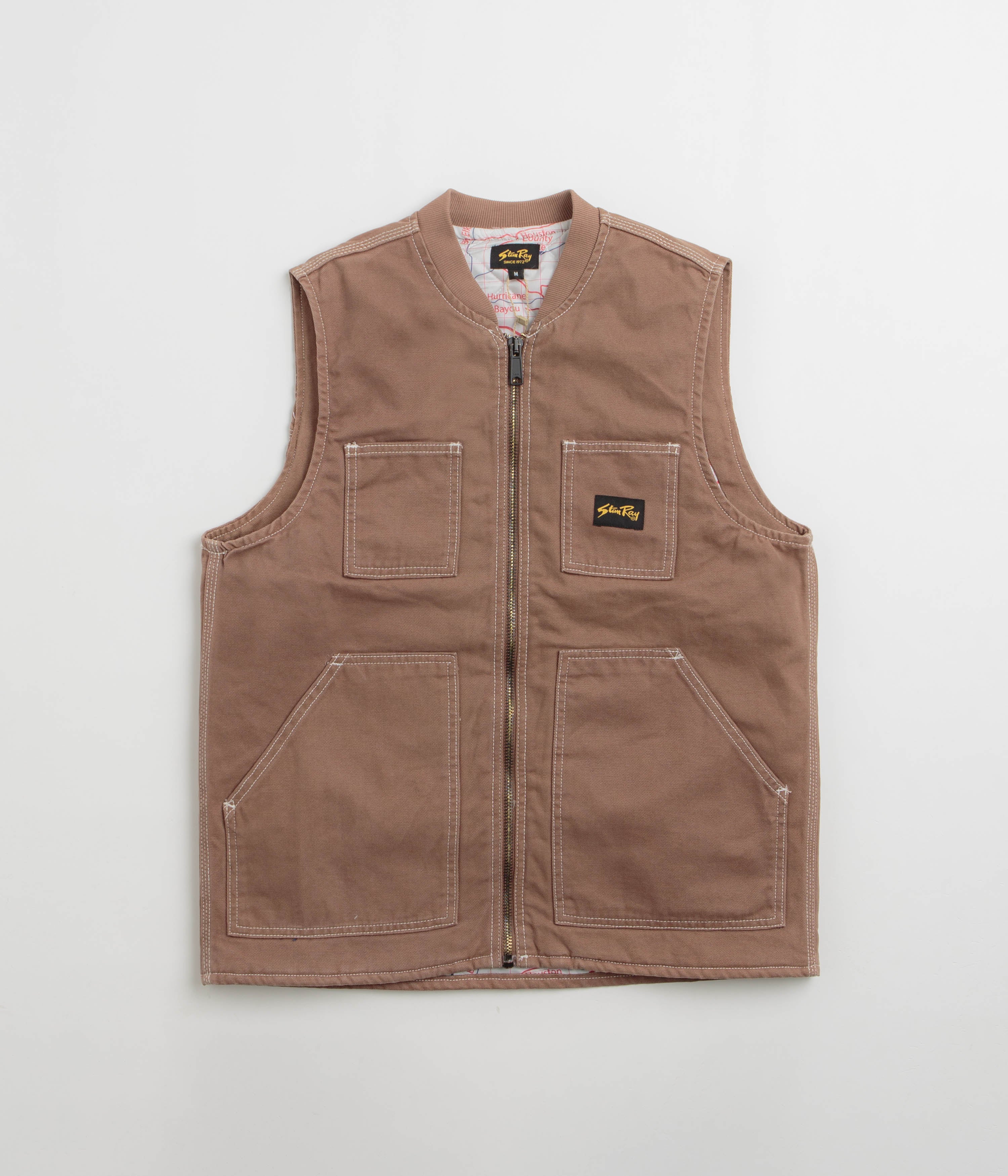 Stan Ray Pork Chop Vest - Washed Acorn