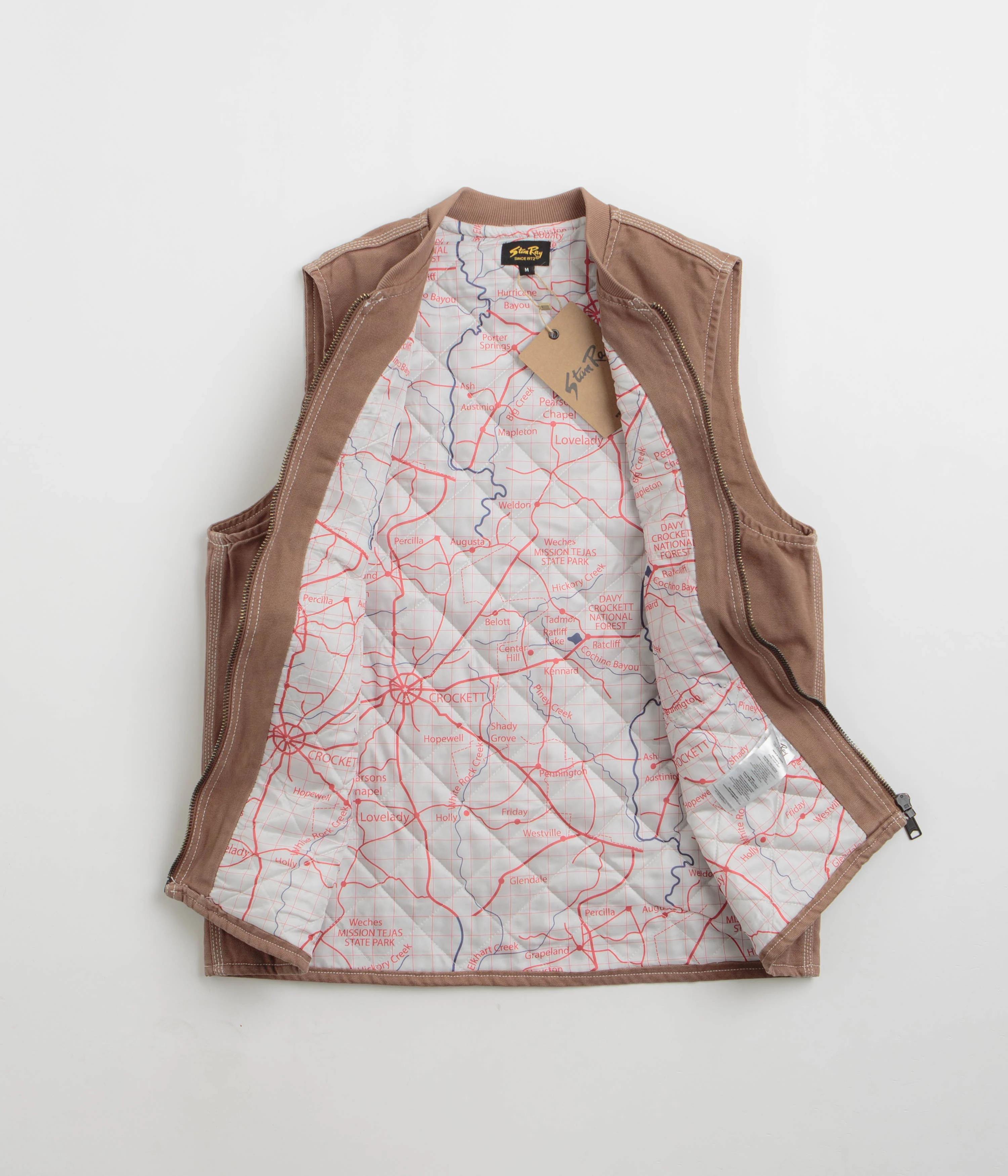 Stan Ray Pork Chop Vest - Washed Acorn - Image 2