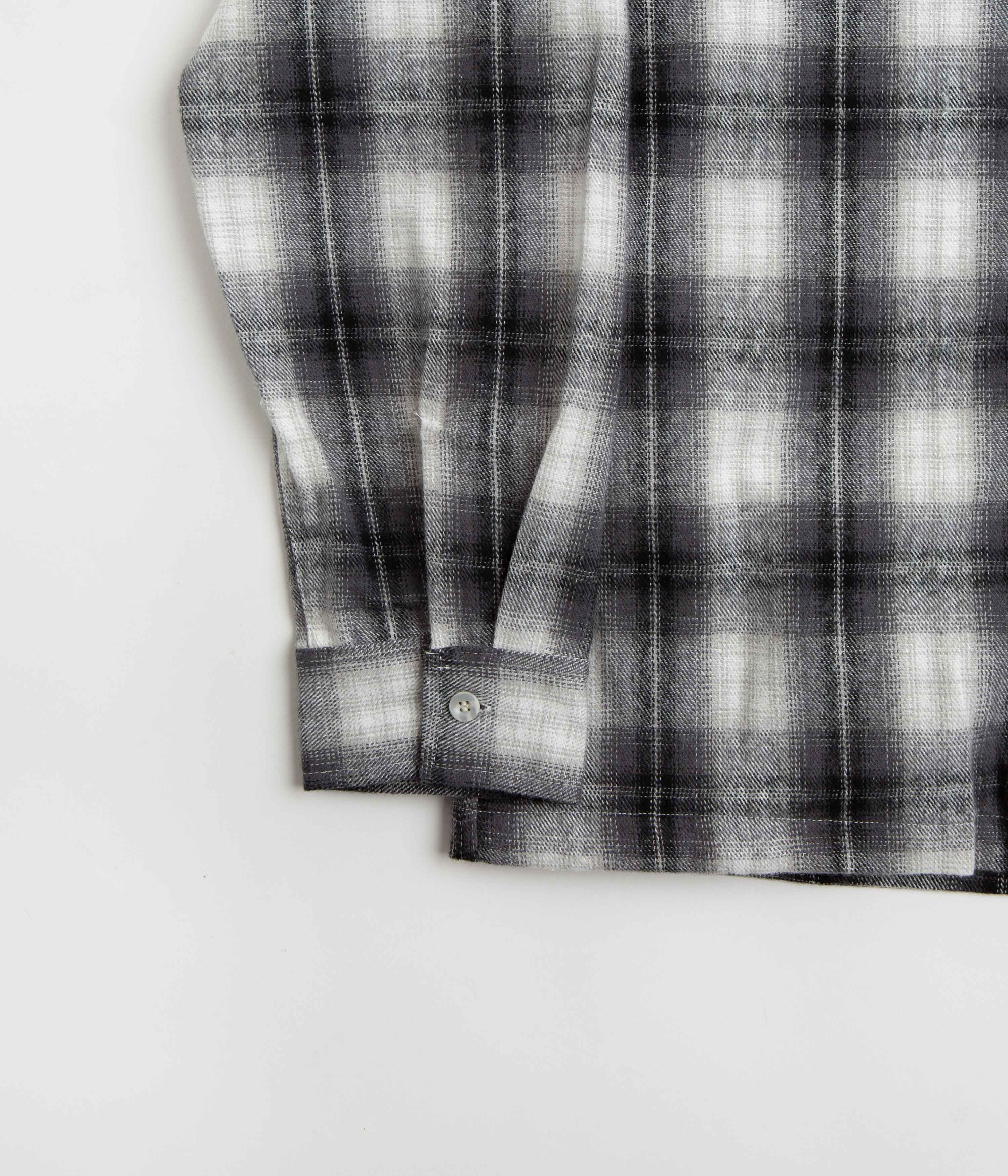 Stan Ray Zip Shirt - Black Plaid - Image 2