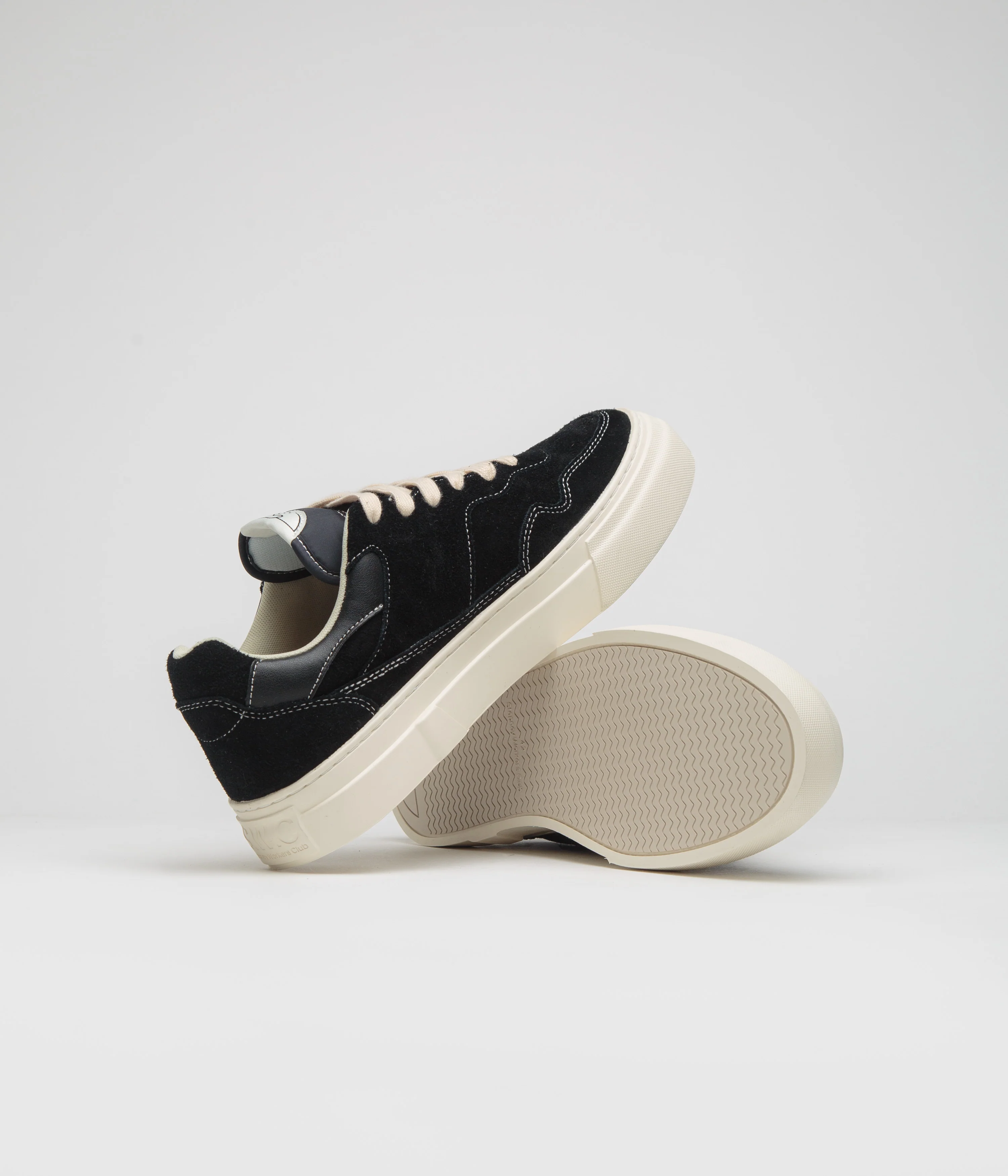 Stepney Workers Club Pearl Suede Shoes - Black - Image 5