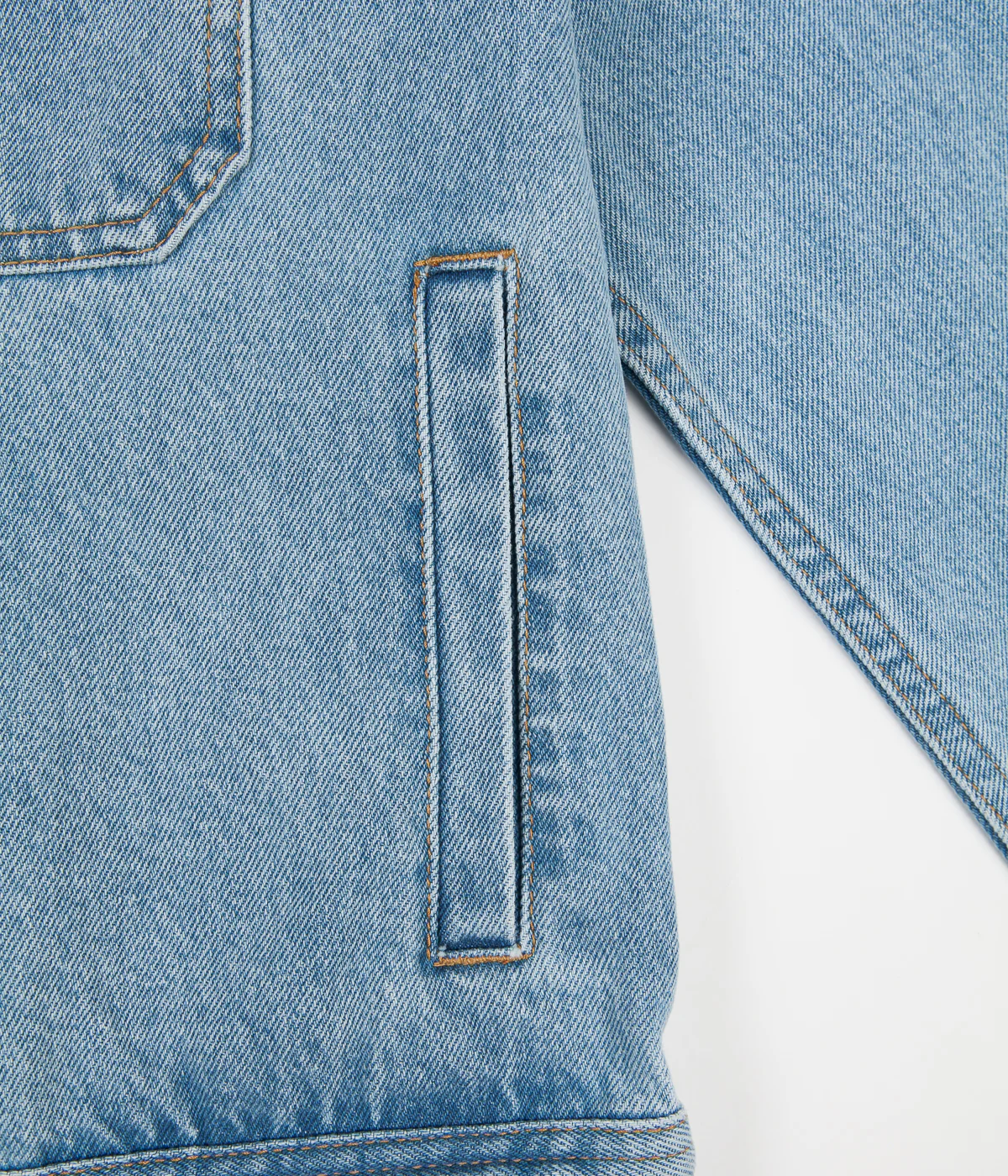 Stussy Denim Garage Jacket - Light Blue - Image 2