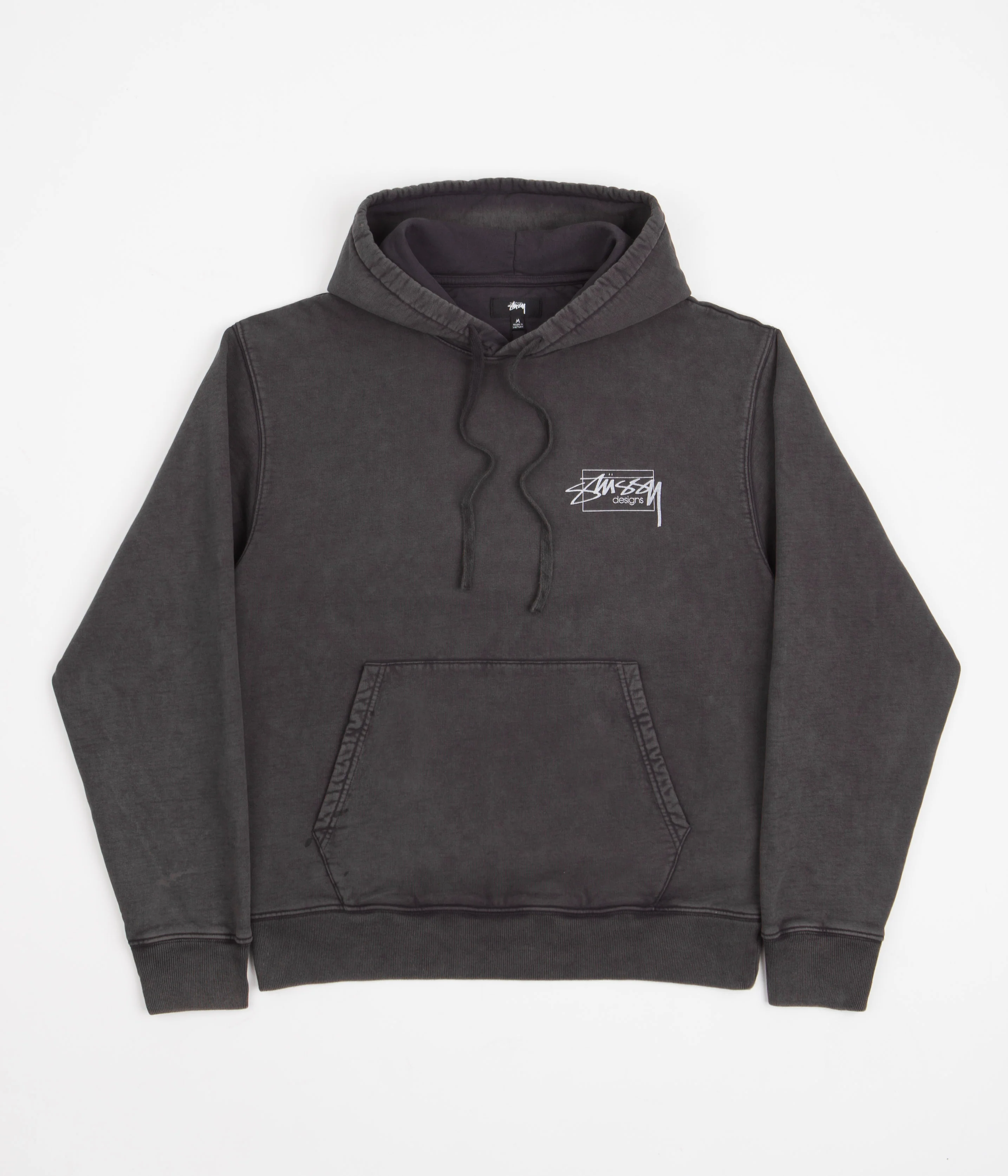 Stussy Dyed Stussy Designs Hoodie - Black - Image 2