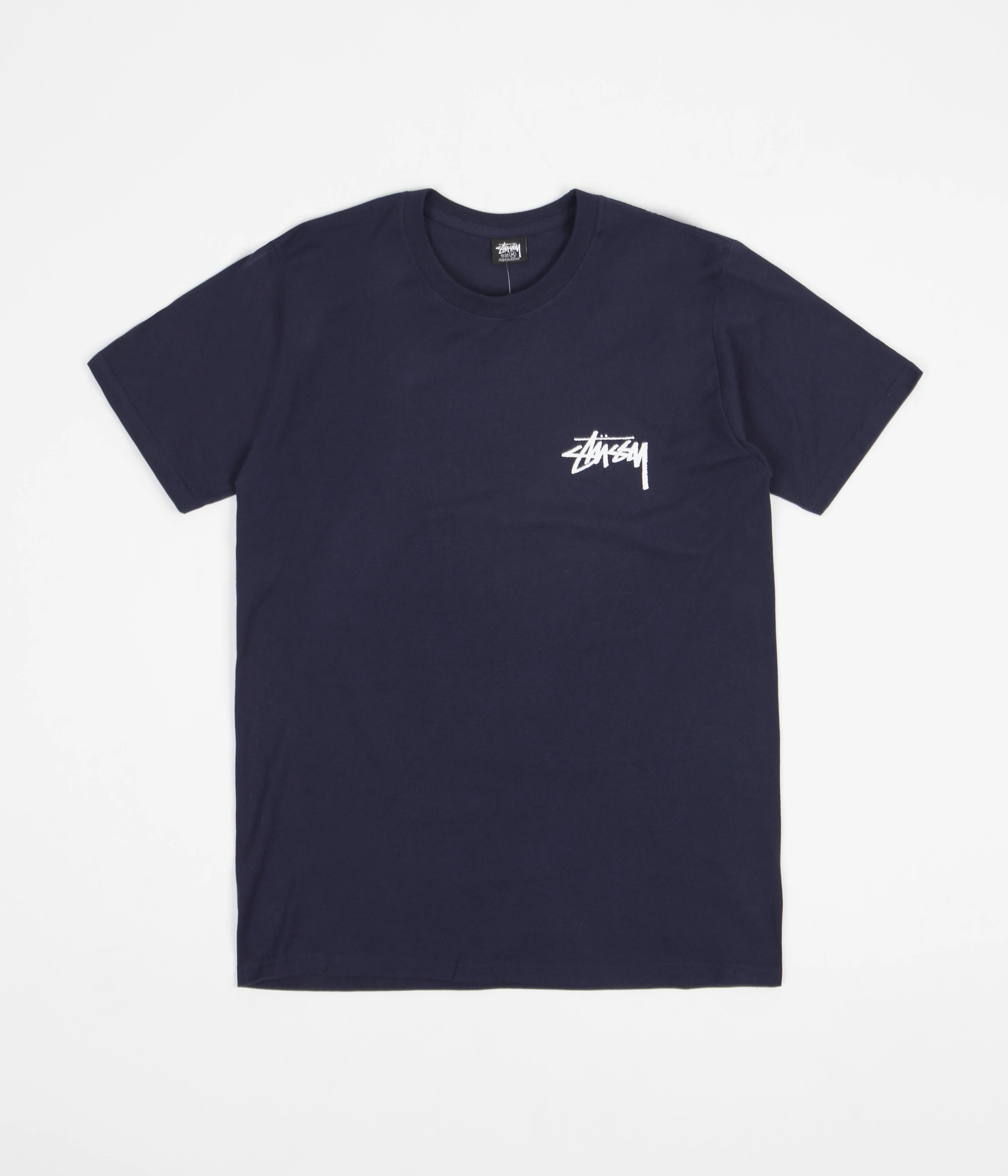 Stussy Fuzzy Dice T-Shirt - Navy - Image 2