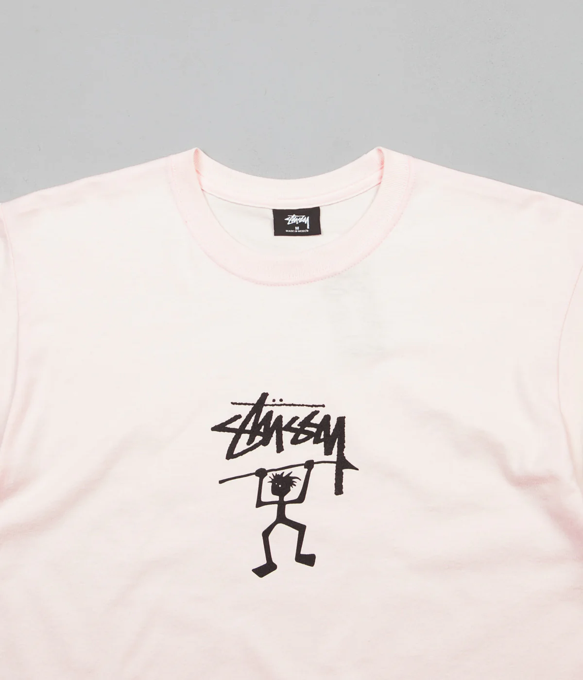 Stussy Warrior Man T-Shirt - Pale Pink - Image 2