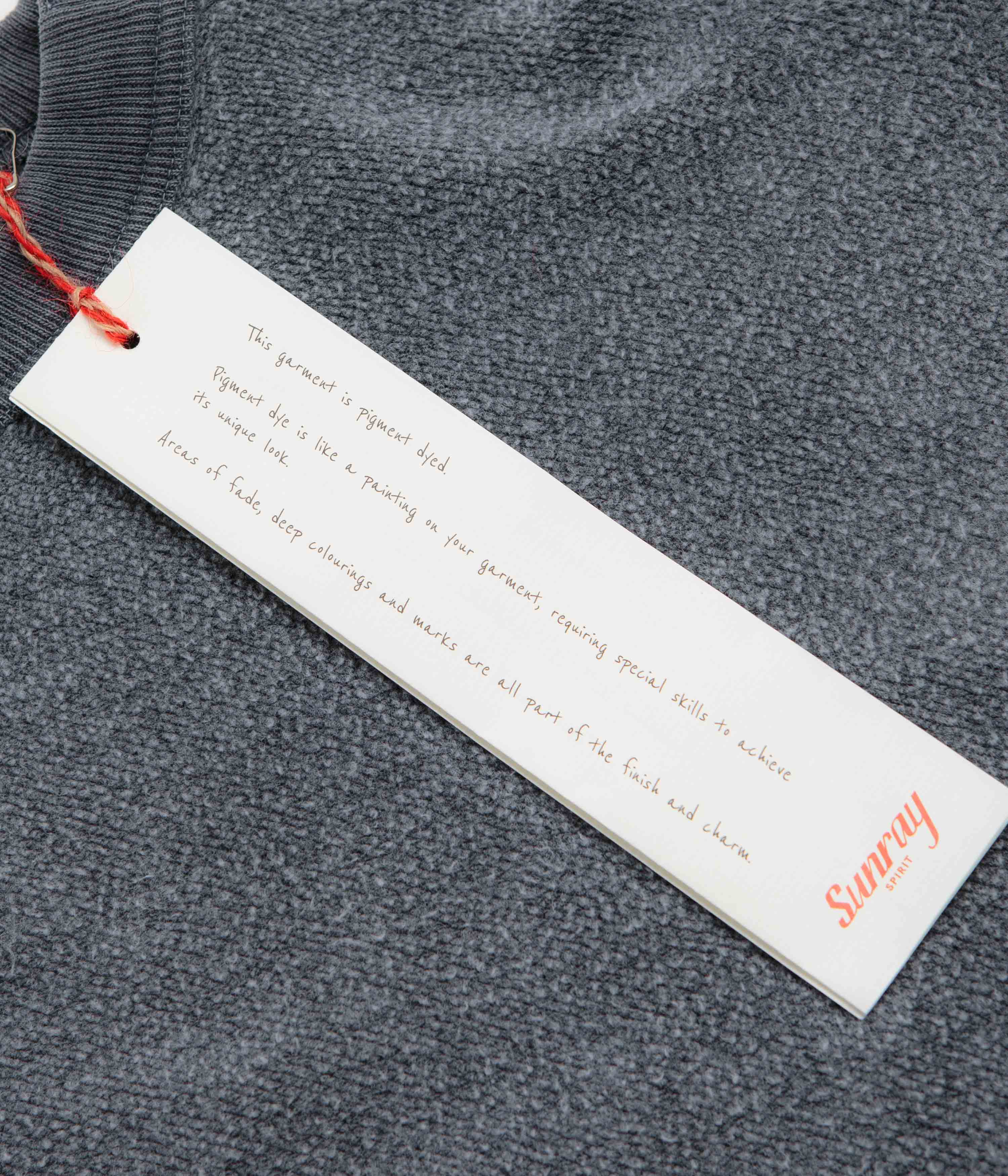 Sunray Spirit Womens Hina Reversed Fleece Crewneck Sweatshirt - Pigment Blue - Image 4