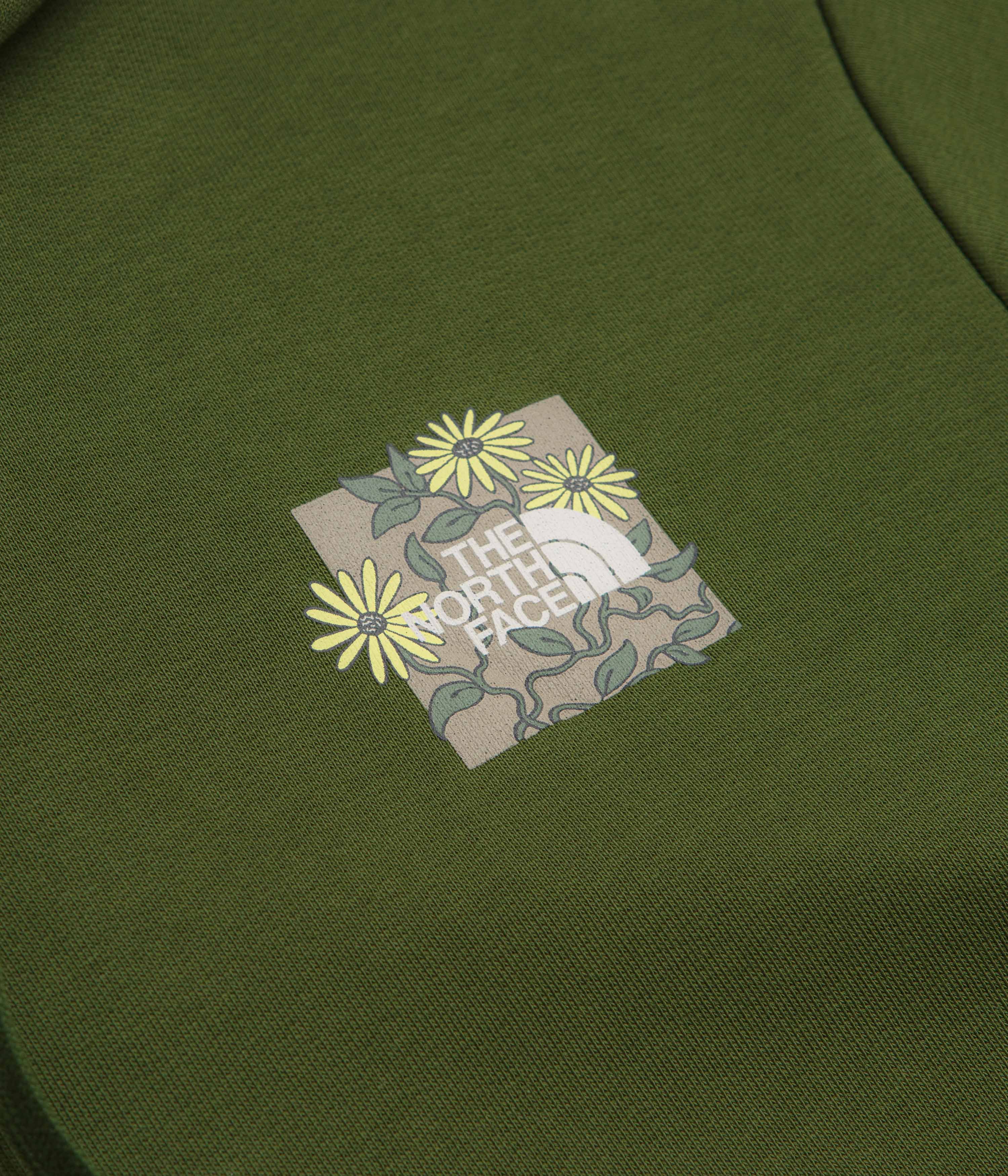 The North Face Connect Relaxed Graphic Hoodie - Woodland Green - Image 5