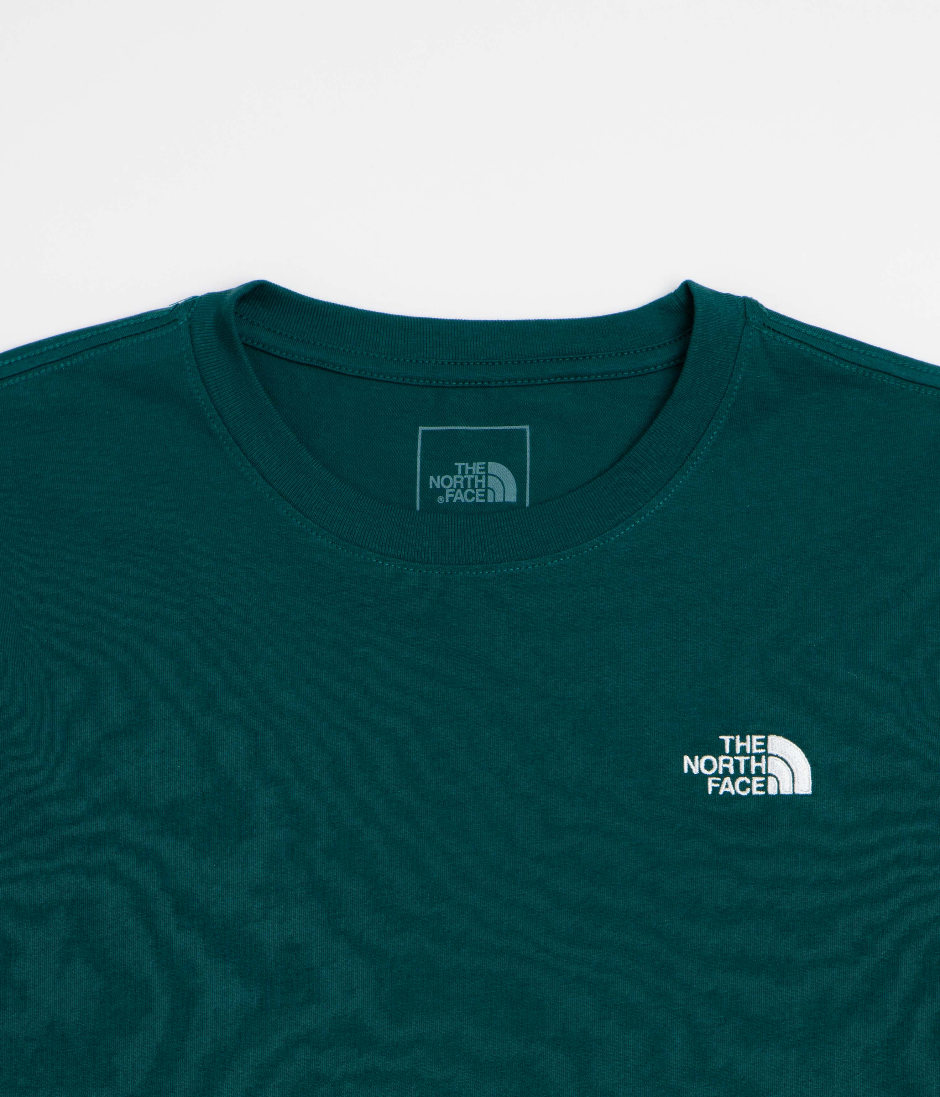 The North Face Evolution Simple Dome T-Shirt - Pacific Teal - Image 2