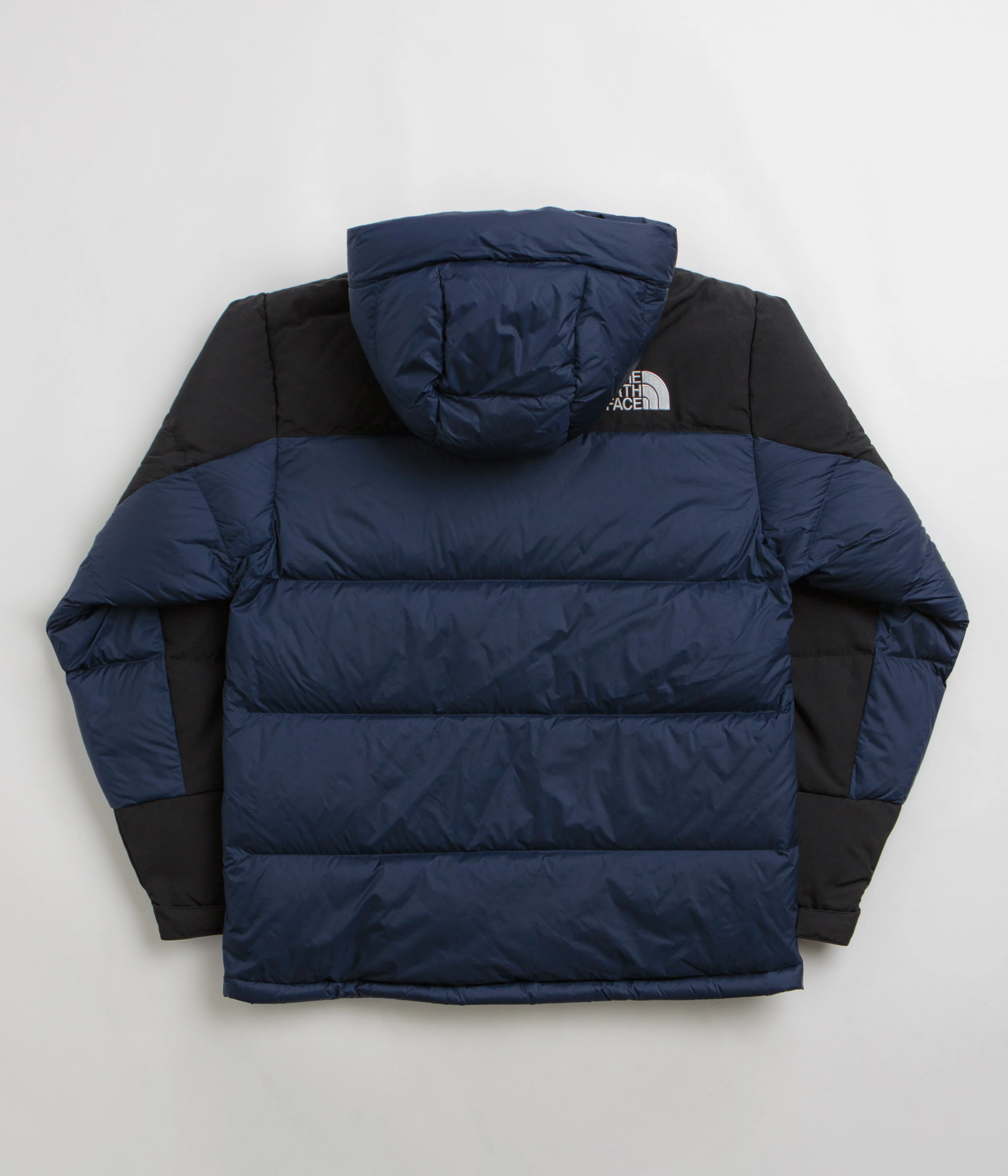 The North Face Himalayan Down Parka Jacket - Summit Navy / TNF Black - Image 3