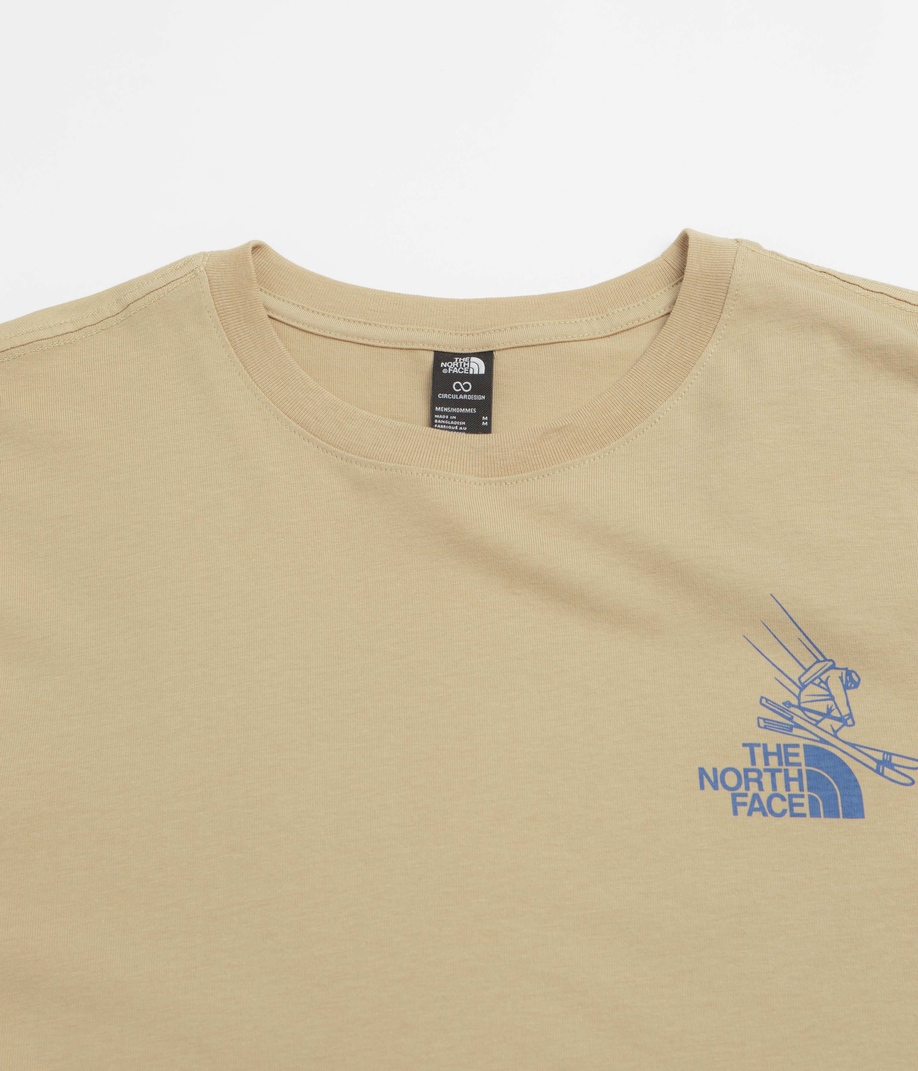 The North Face Mountain Celebration T-Shirt - Khaki Stone - Image 3