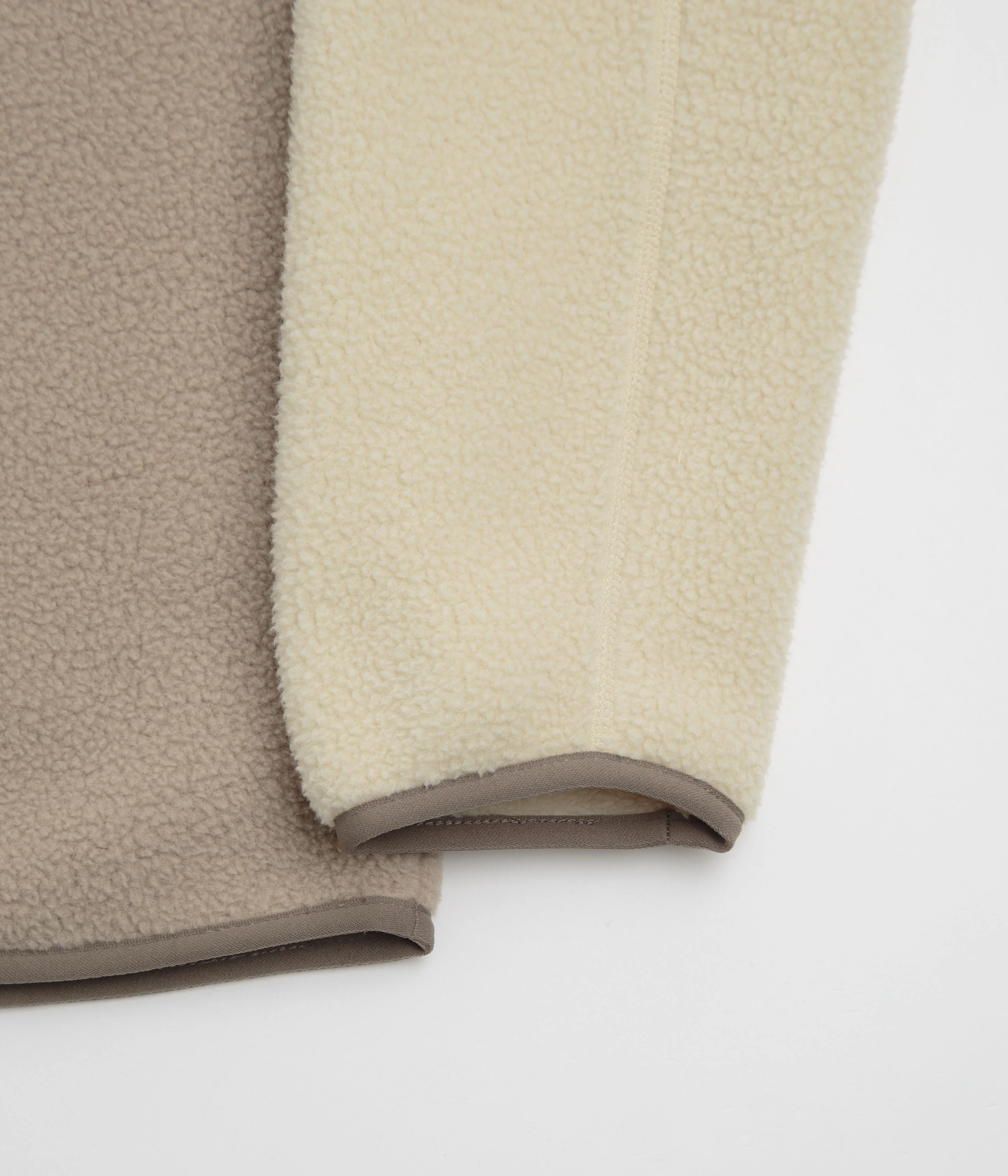 The North Face Yumiori 1/4 Zip Fleece - Mushroom Grey / Gravel - Image 7