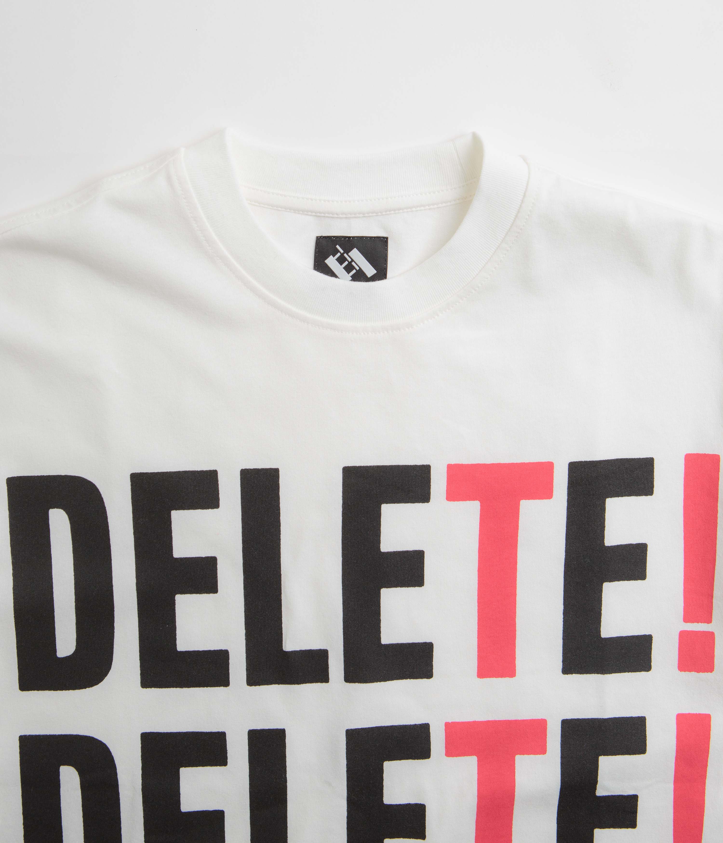 The Trilogy Tapes Delete T-Shirt - White - Image 2