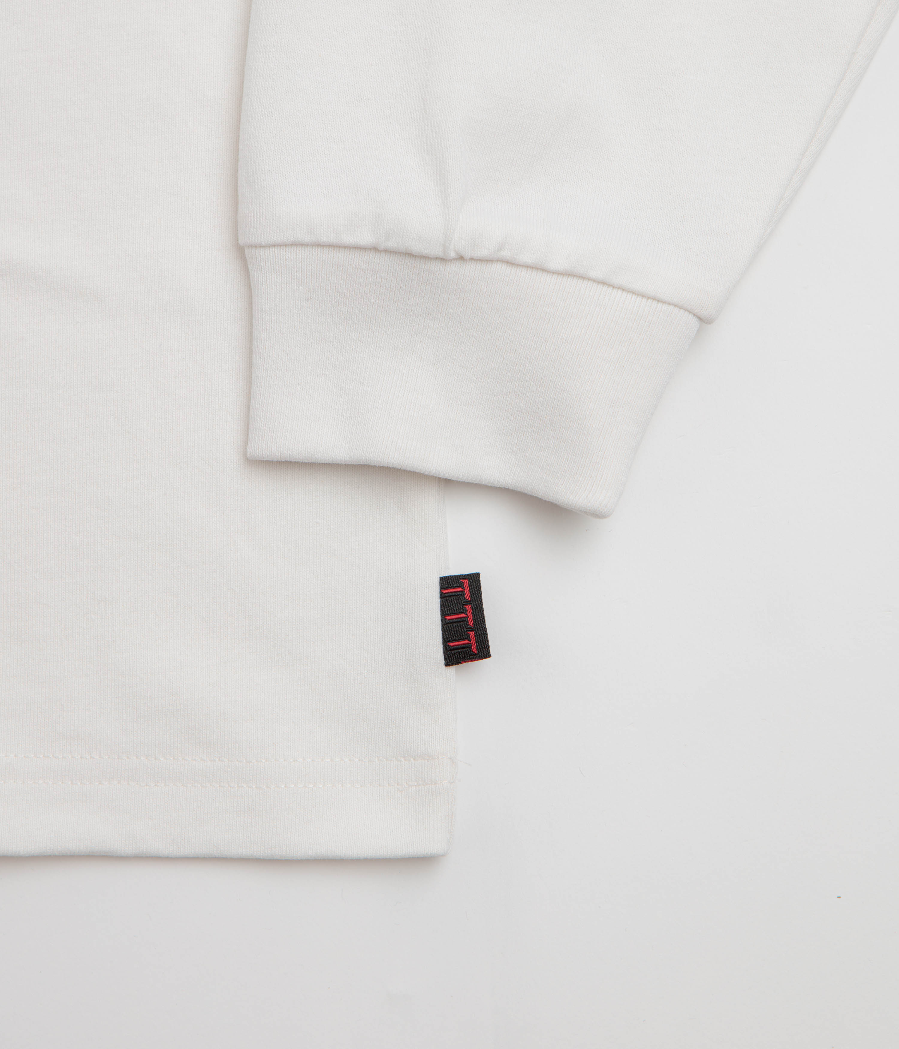 The Trilogy Tapes Double Headed Long Sleeve T-Shirt - White - Image 4