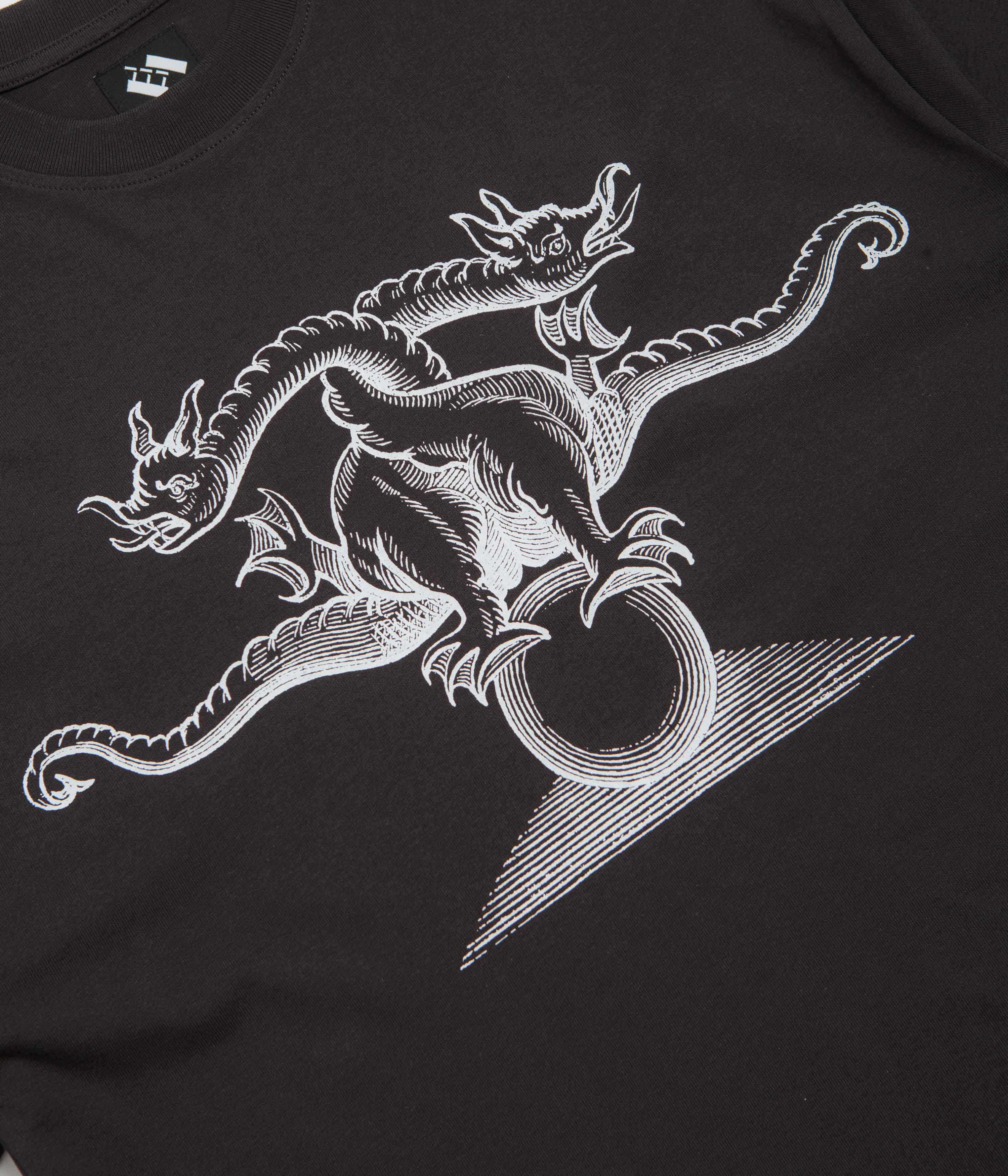 The Trilogy Tapes Dragons T-Shirt - Black - Image 2