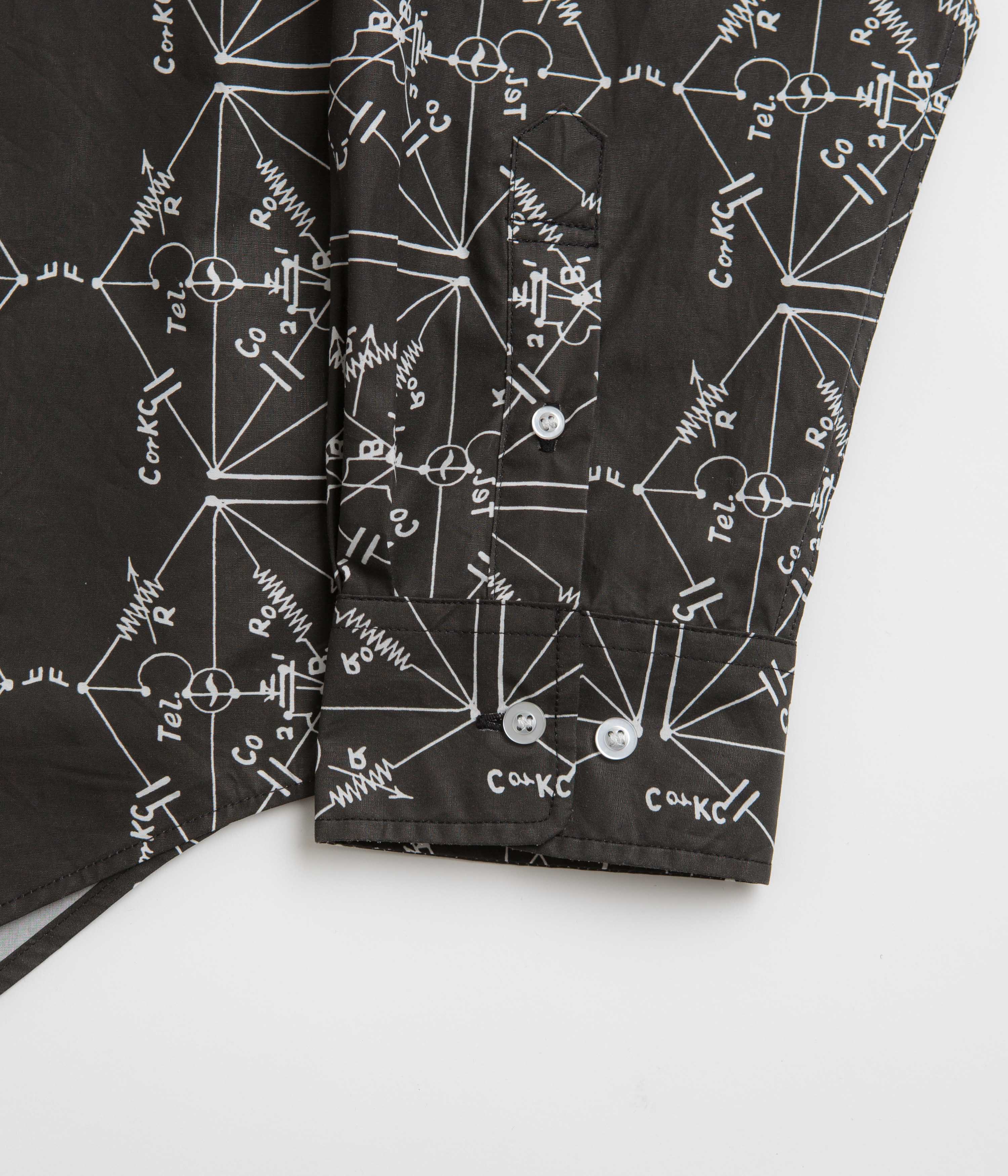 The Trilogy Tapes Envelopes All Over Print Shirt - Black - Image 4
