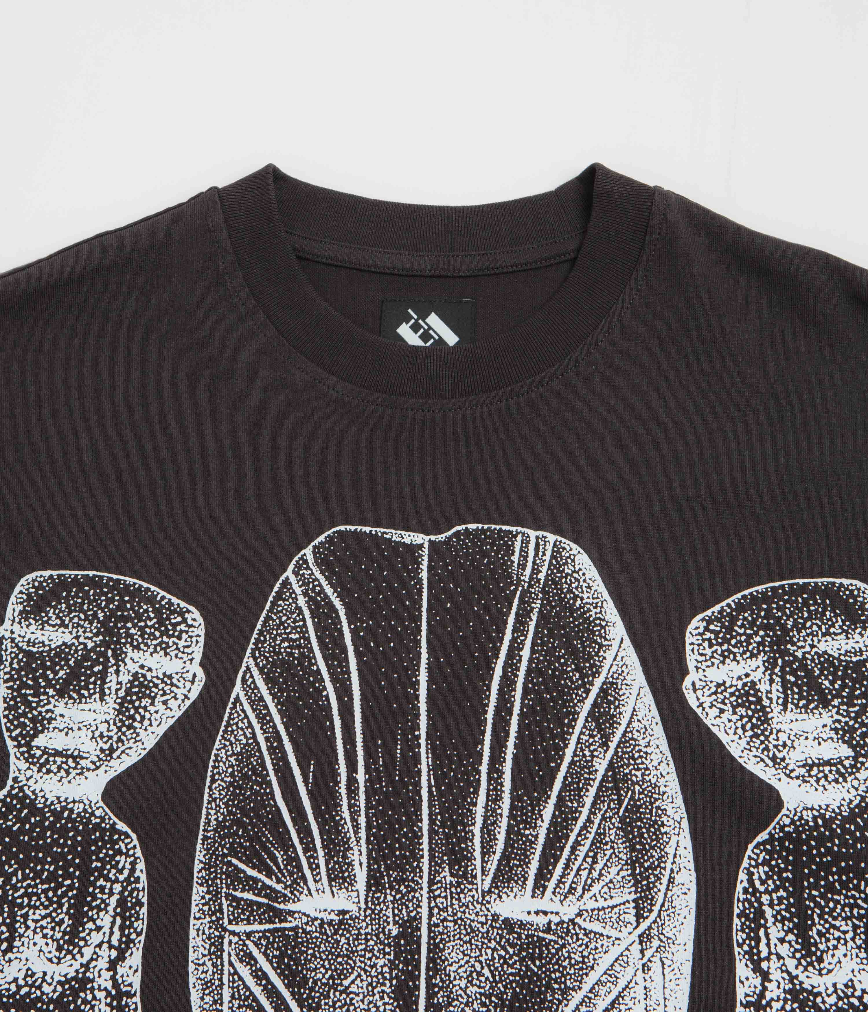 The Trilogy Tapes Face Figures Hands T-Shirt - Black - Image 4