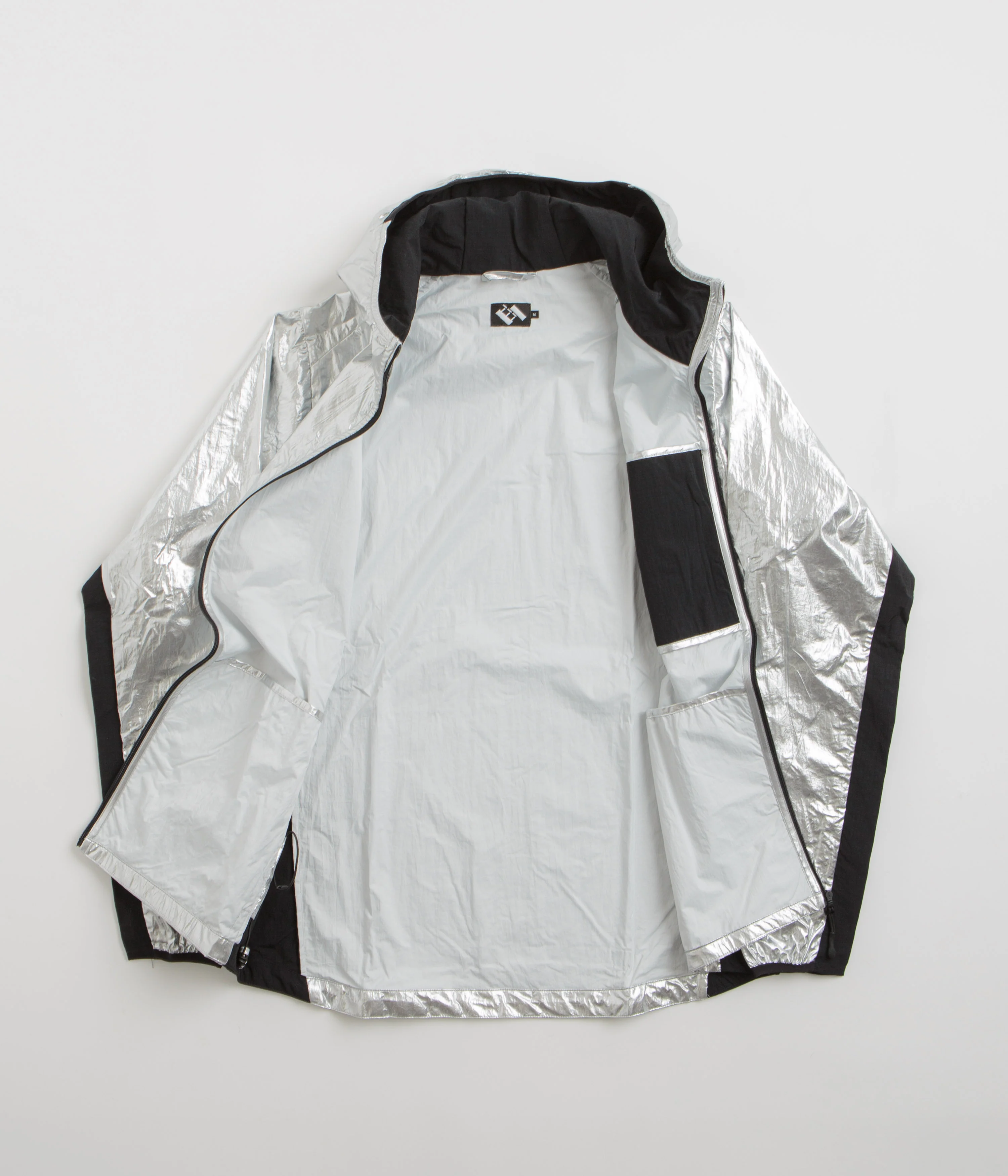 The Trilogy Tapes Lightweight Jacket - Silver - Image 2