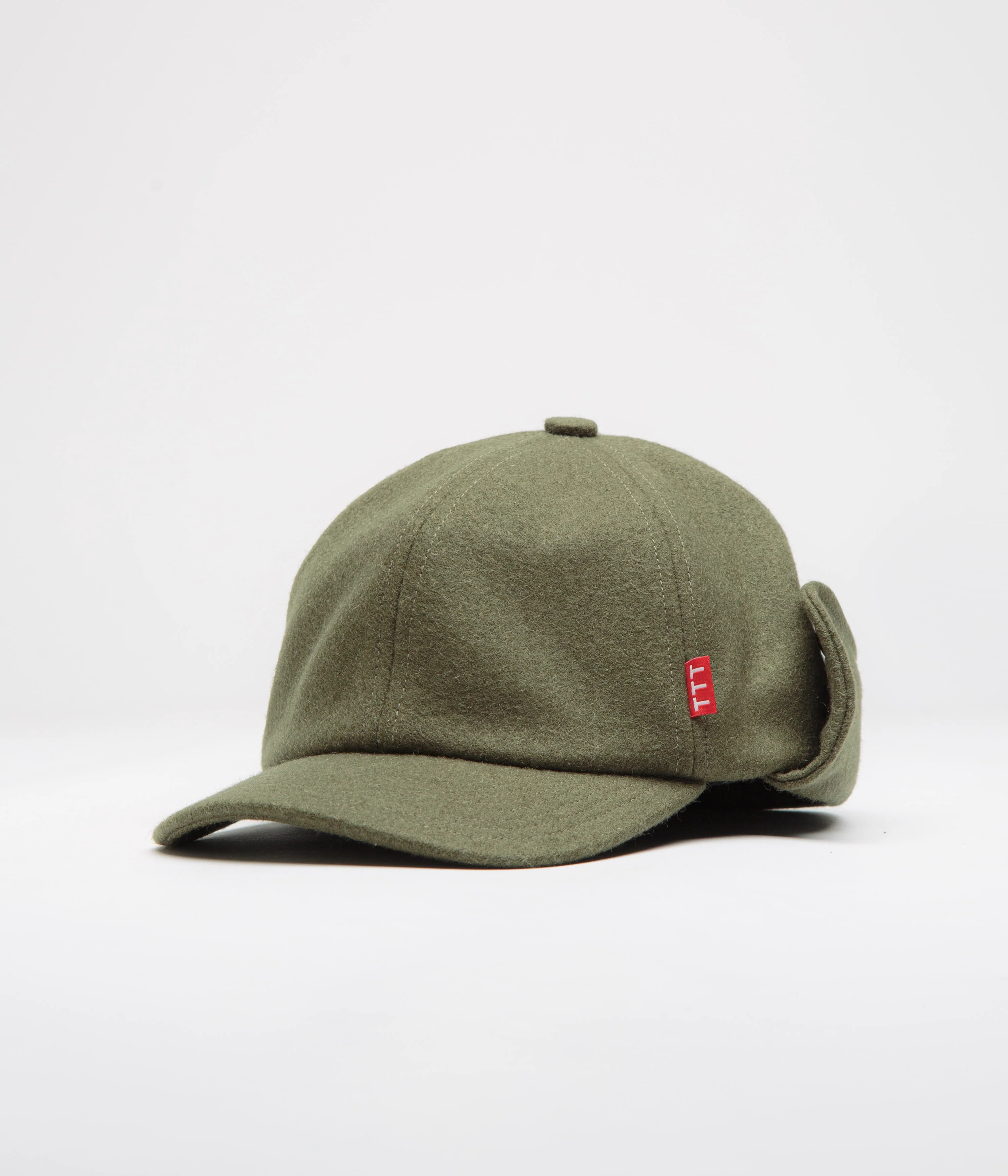 The Trilogy Tapes Trapper Cap - Olive