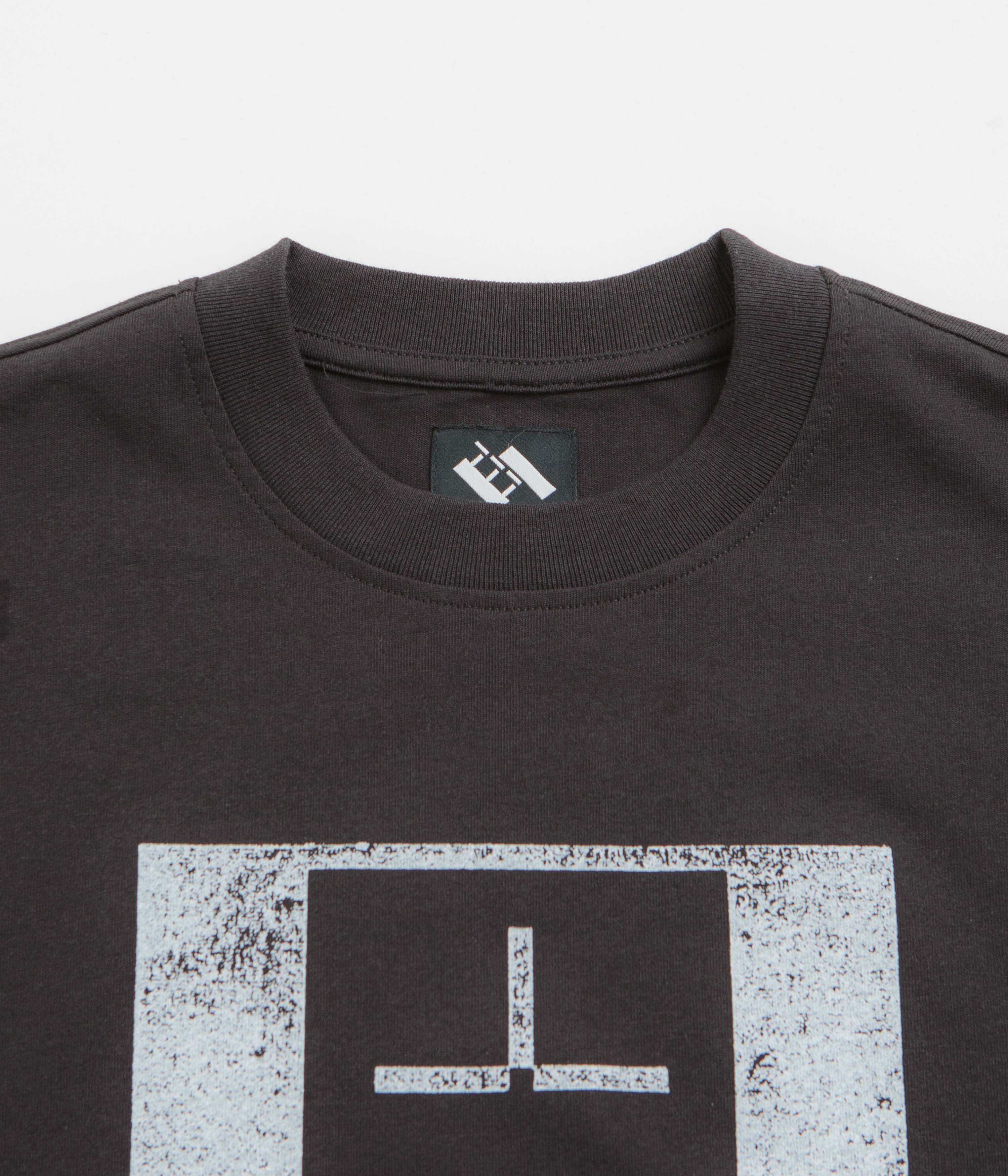 The Trilogy Tapes Upside Down Stamp T'S T-Shirt - Black - Image 2