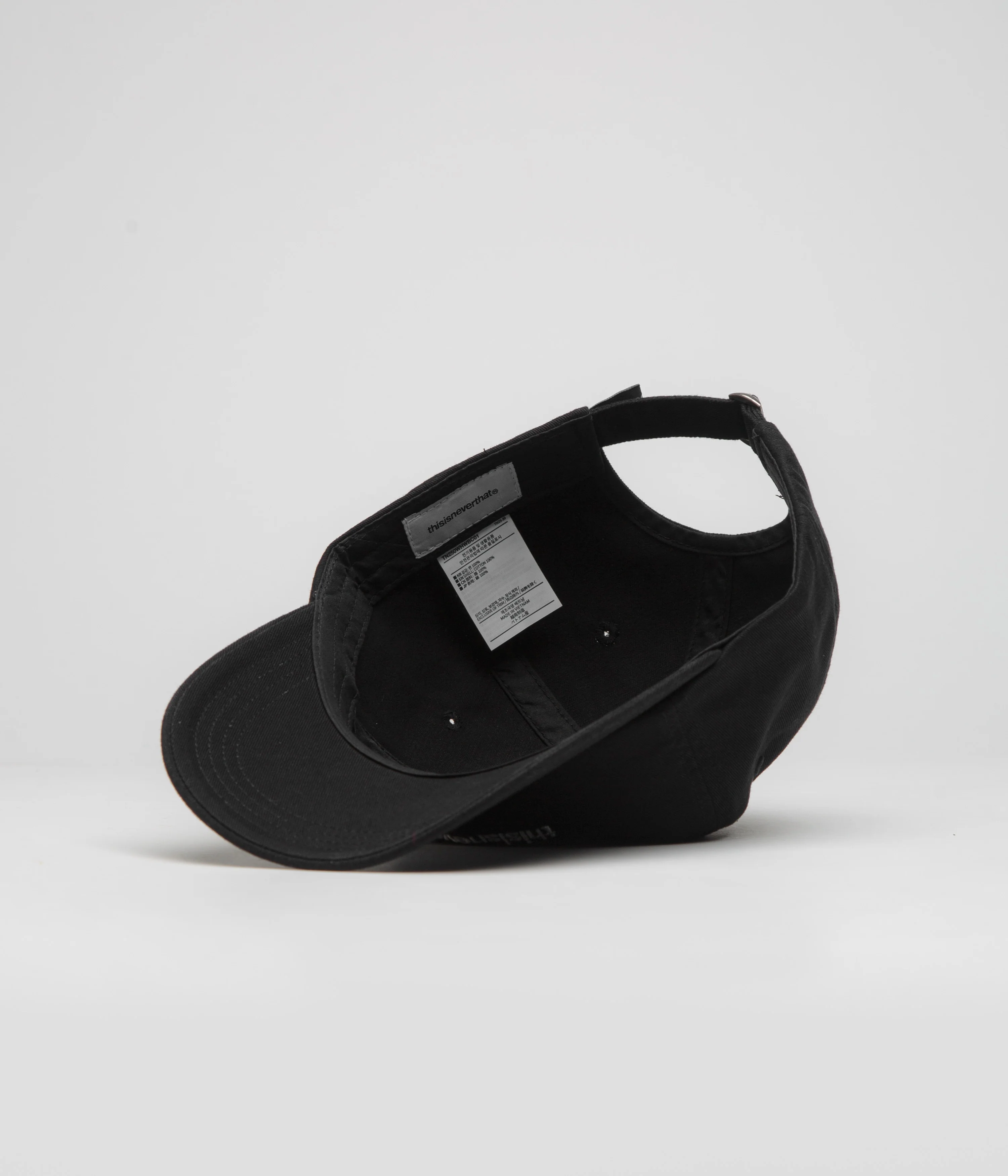 thisisneverthat T-Logo Cap - Black - Image 4