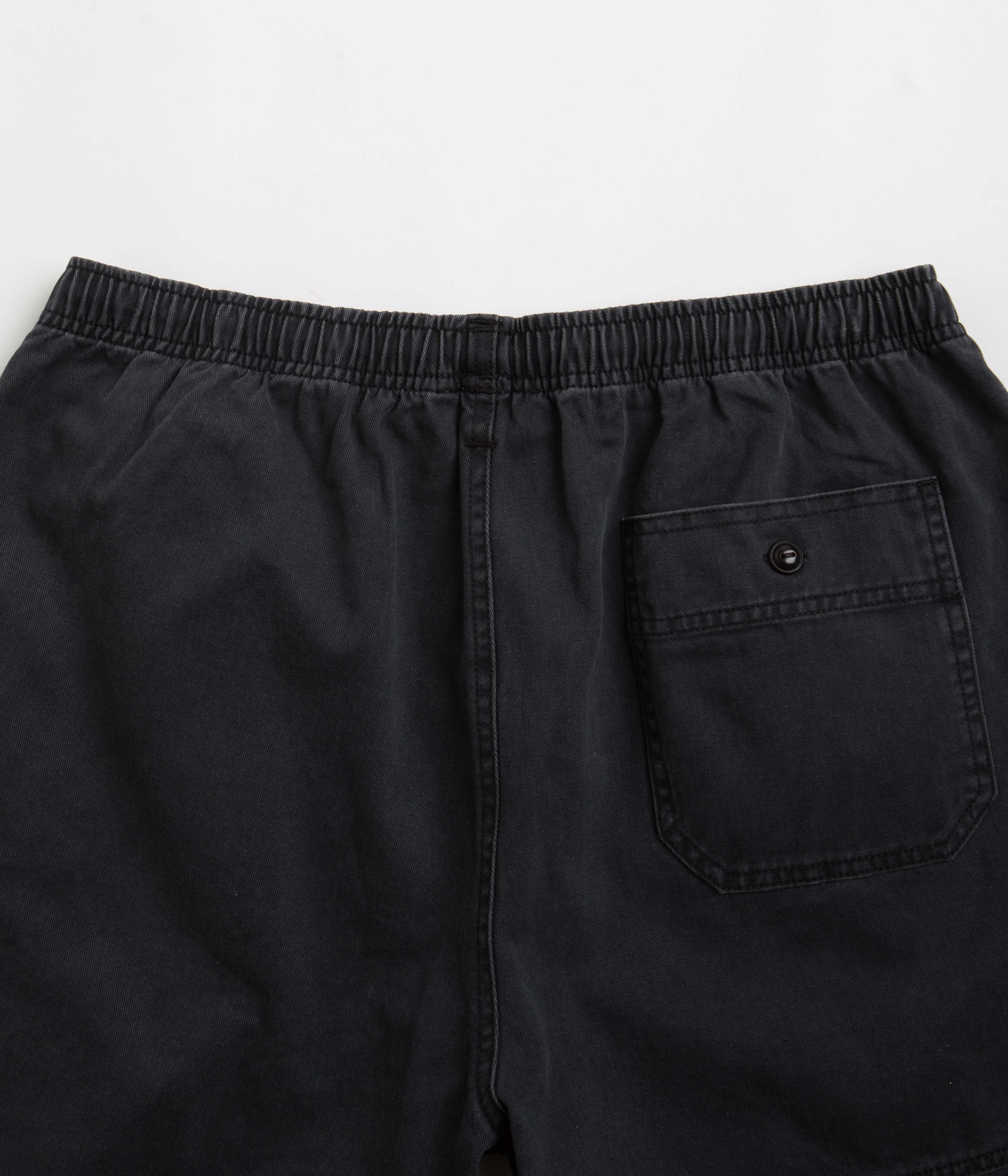 Tired Broken Bones Shorts - Washed Black - Image 5