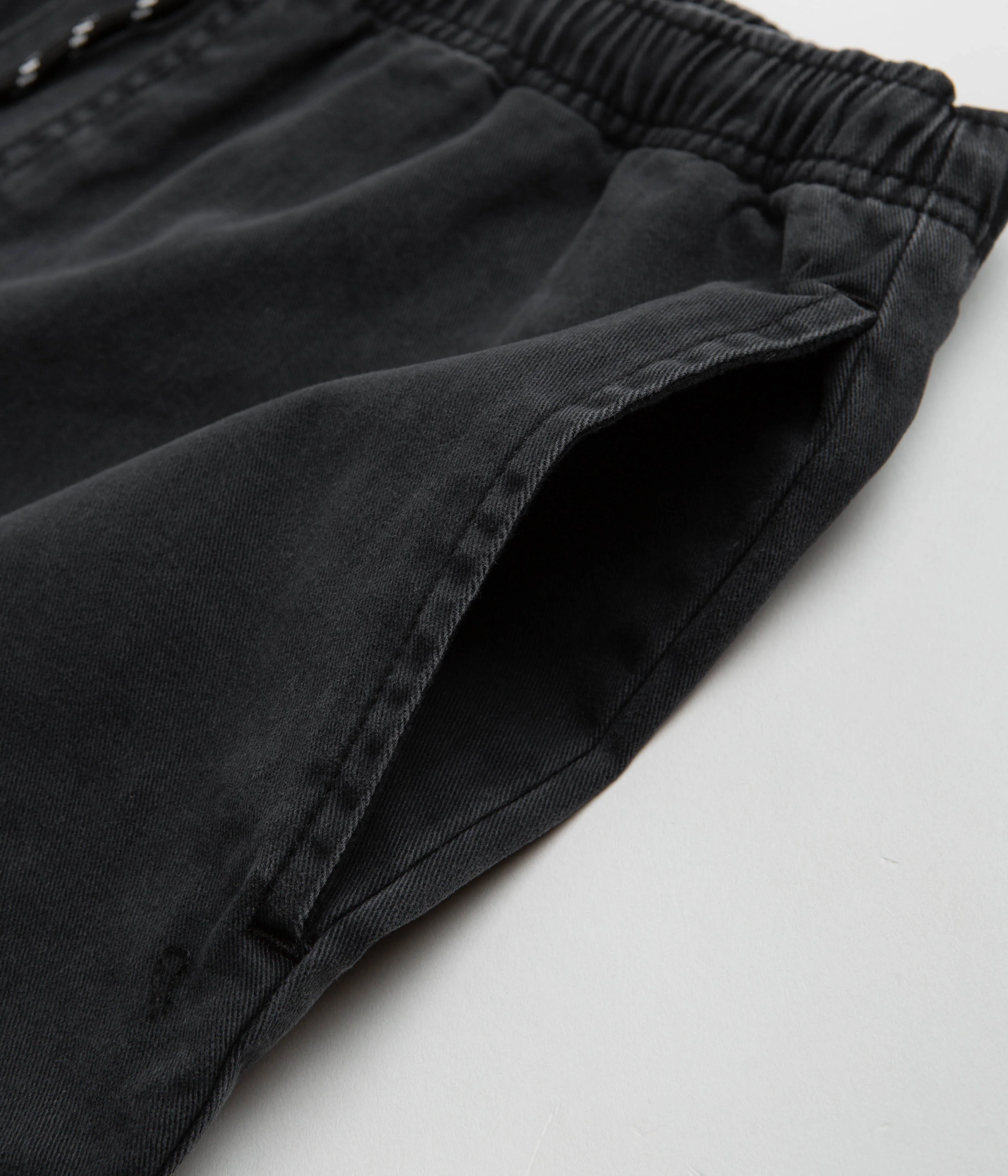 Tired Broken Bones Shorts - Washed Black - Image 7