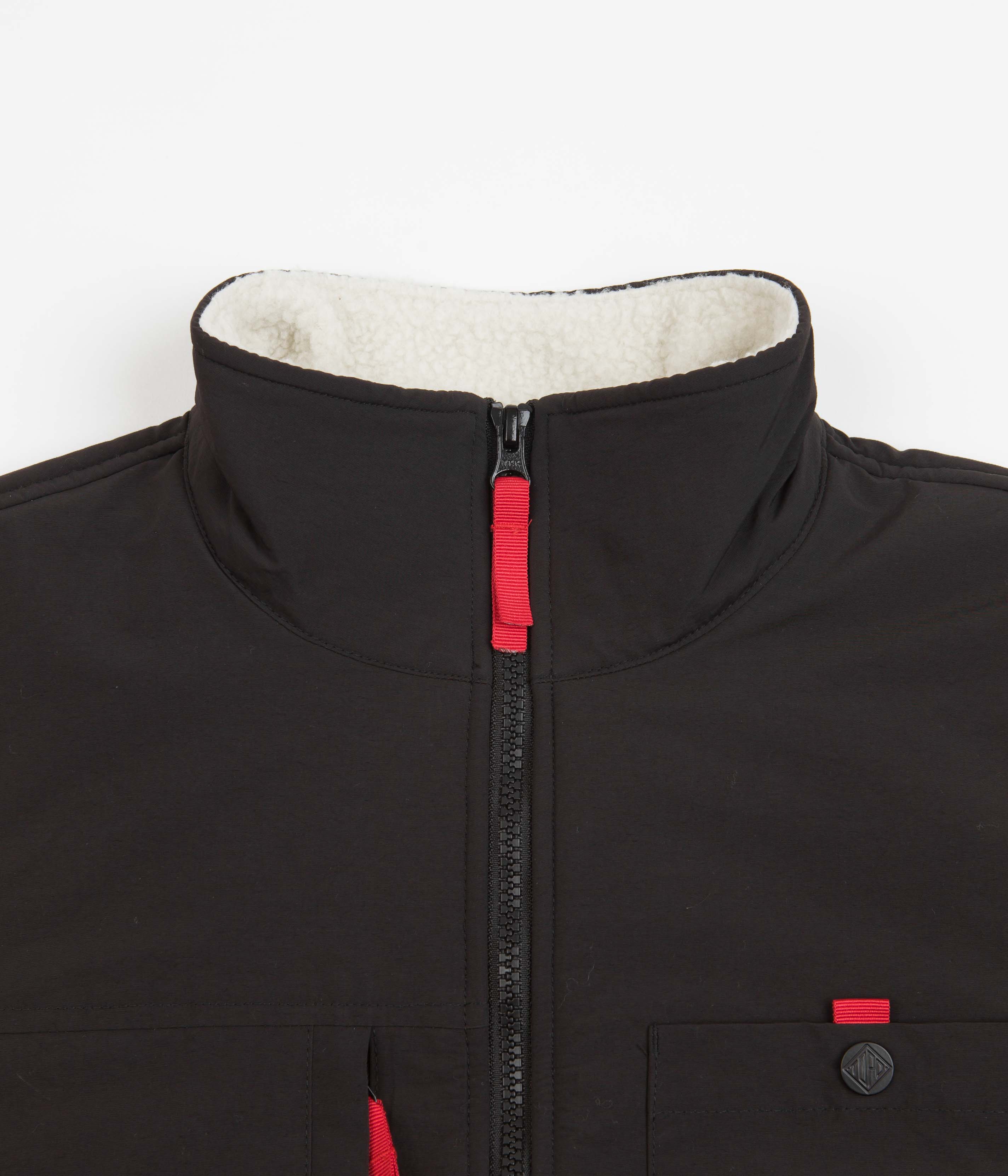 Topo Designs Womens Subalpine Fleece - Bone White / Black - Image 5