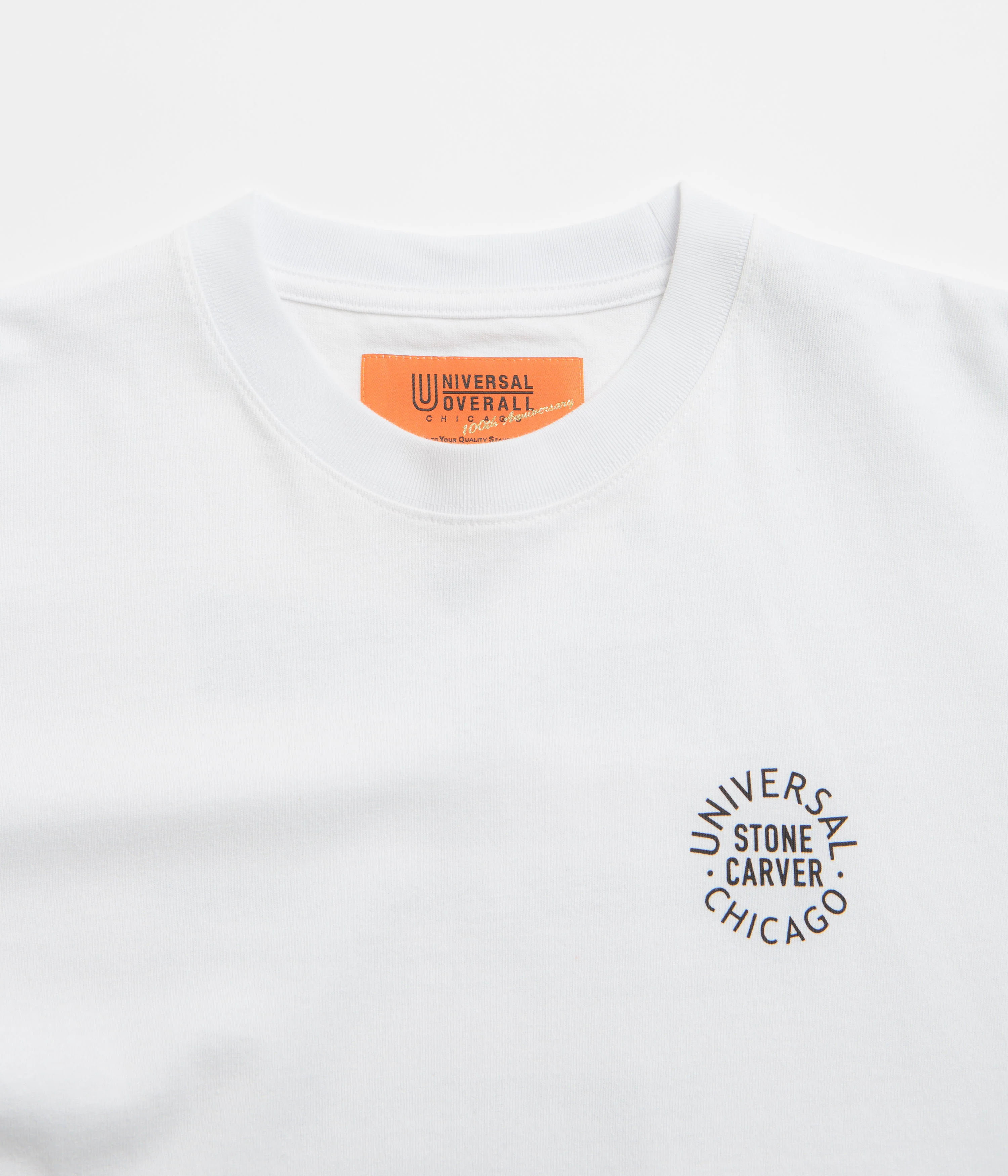 Universal Overall Historical Logo T-Shirt - White - Image 2