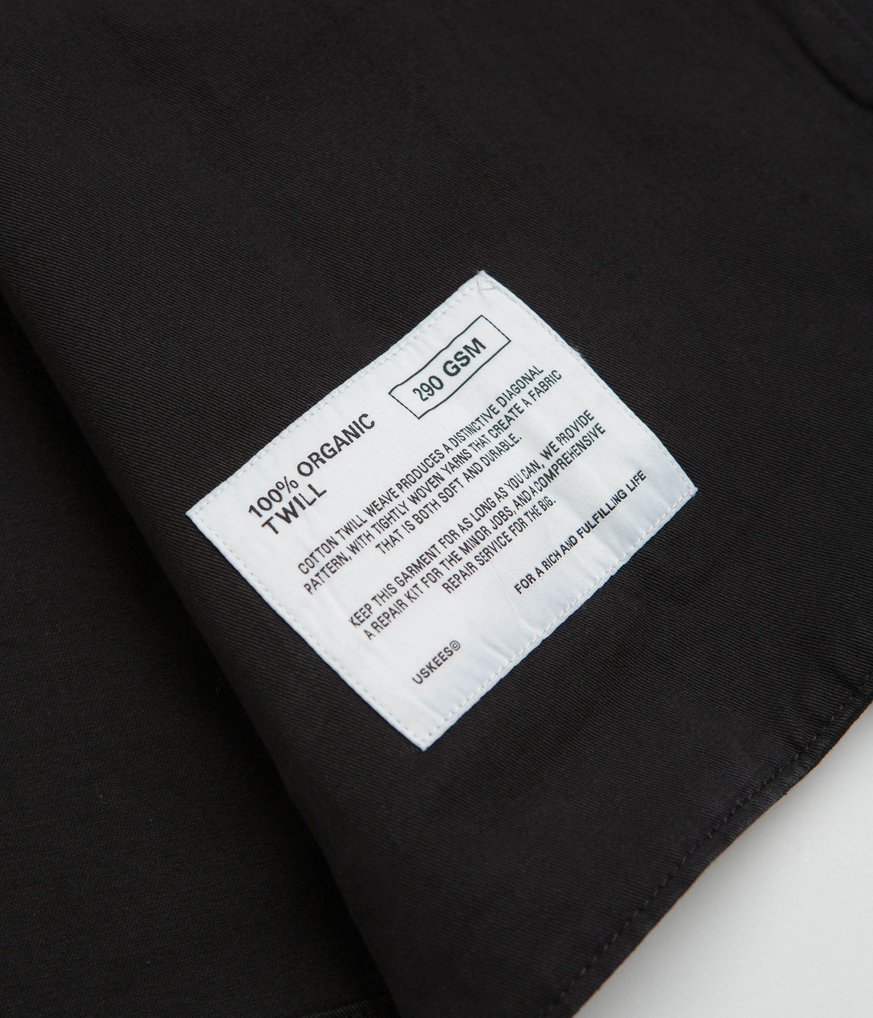 Uskees 3006 Twill Blazer - Black - Image 7