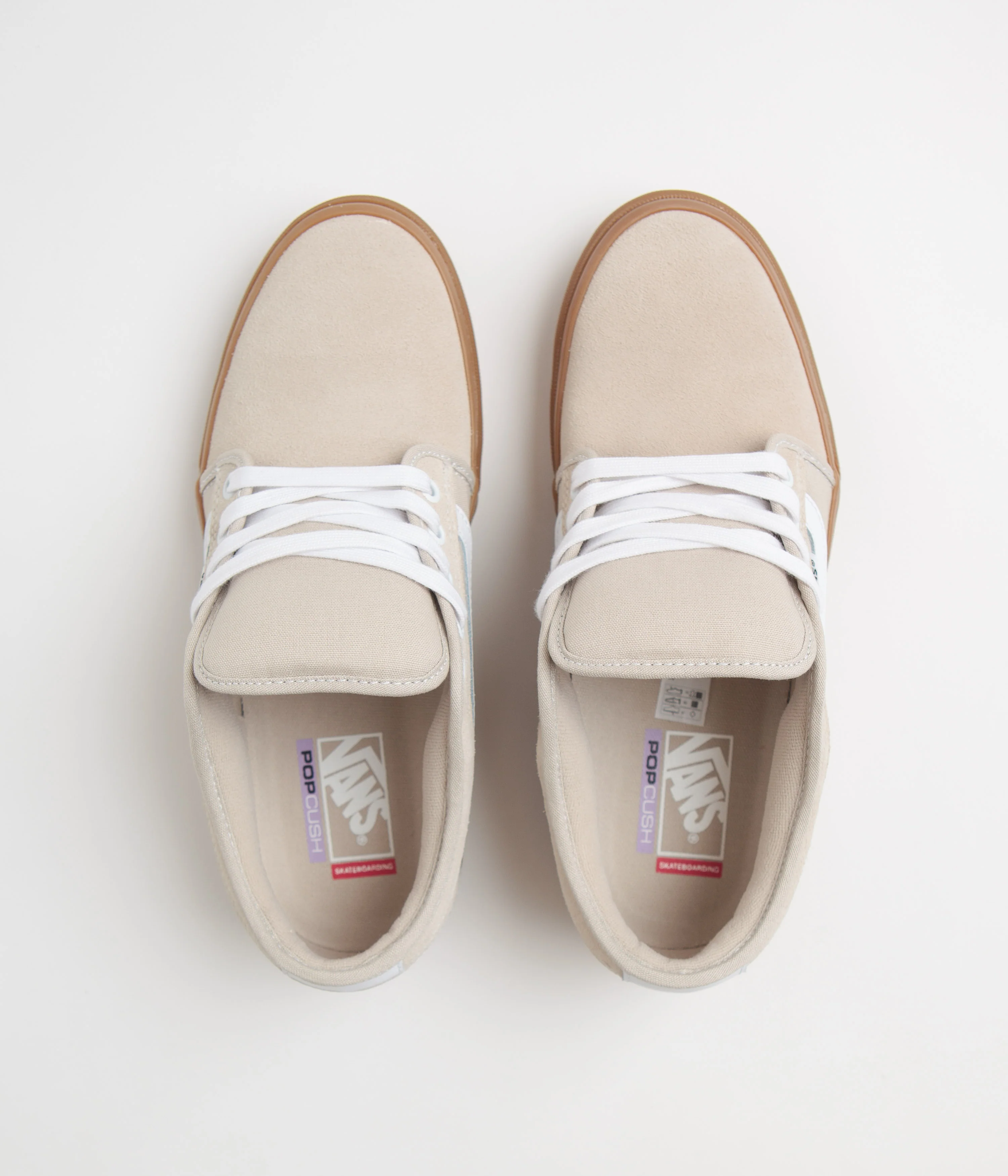 Vans Chukka Low Sidestripe Shoes - French Oak - Image 7