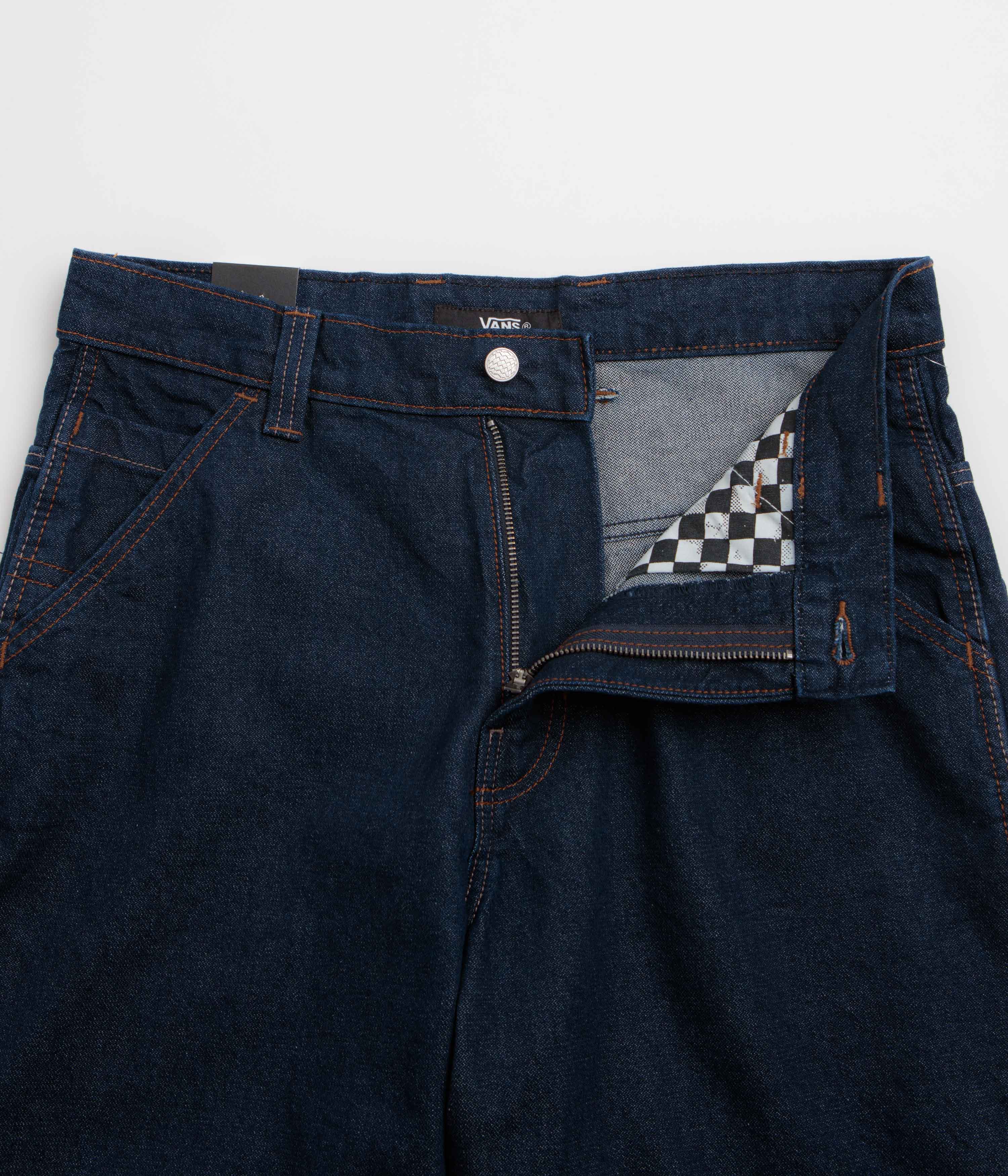 Vans Drill Chore Baggy Carpenter Pants - Dark Rinse - Image 6