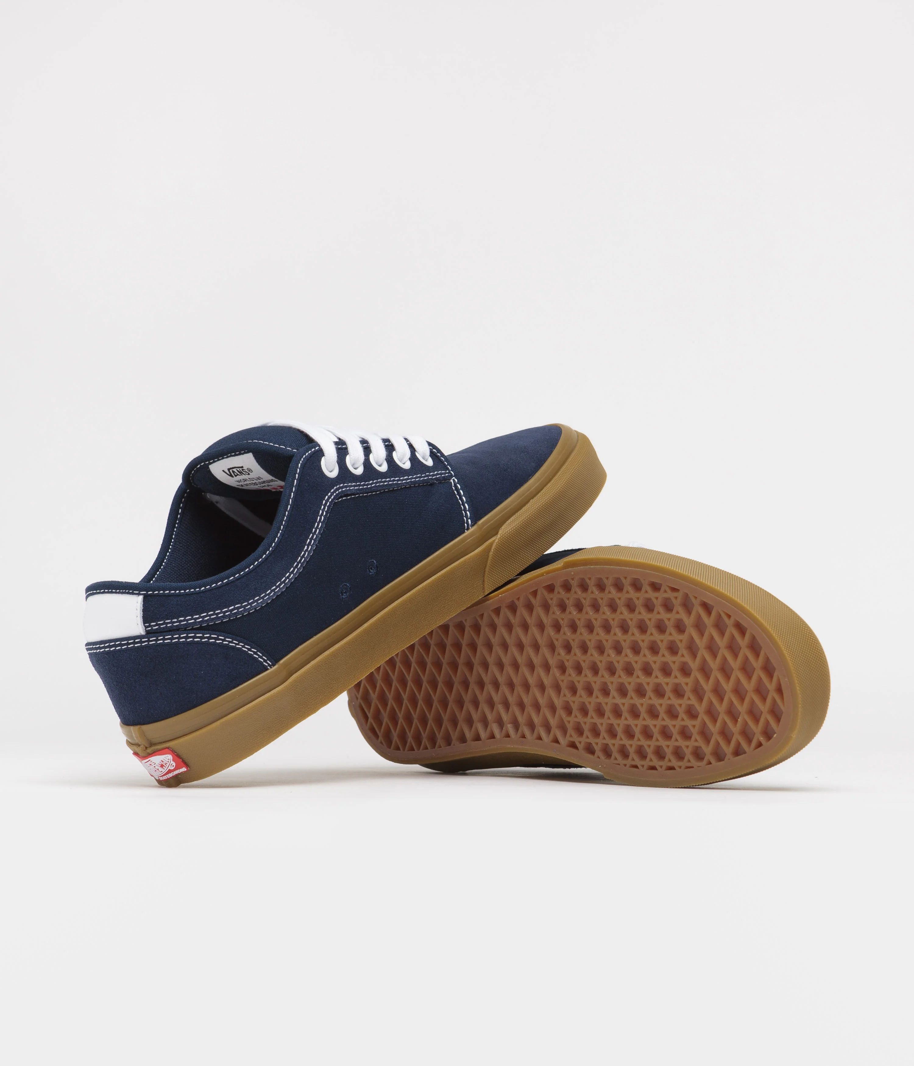Vans Skate Chukka Low Shoes - Dress Blues / Gum - Image 5