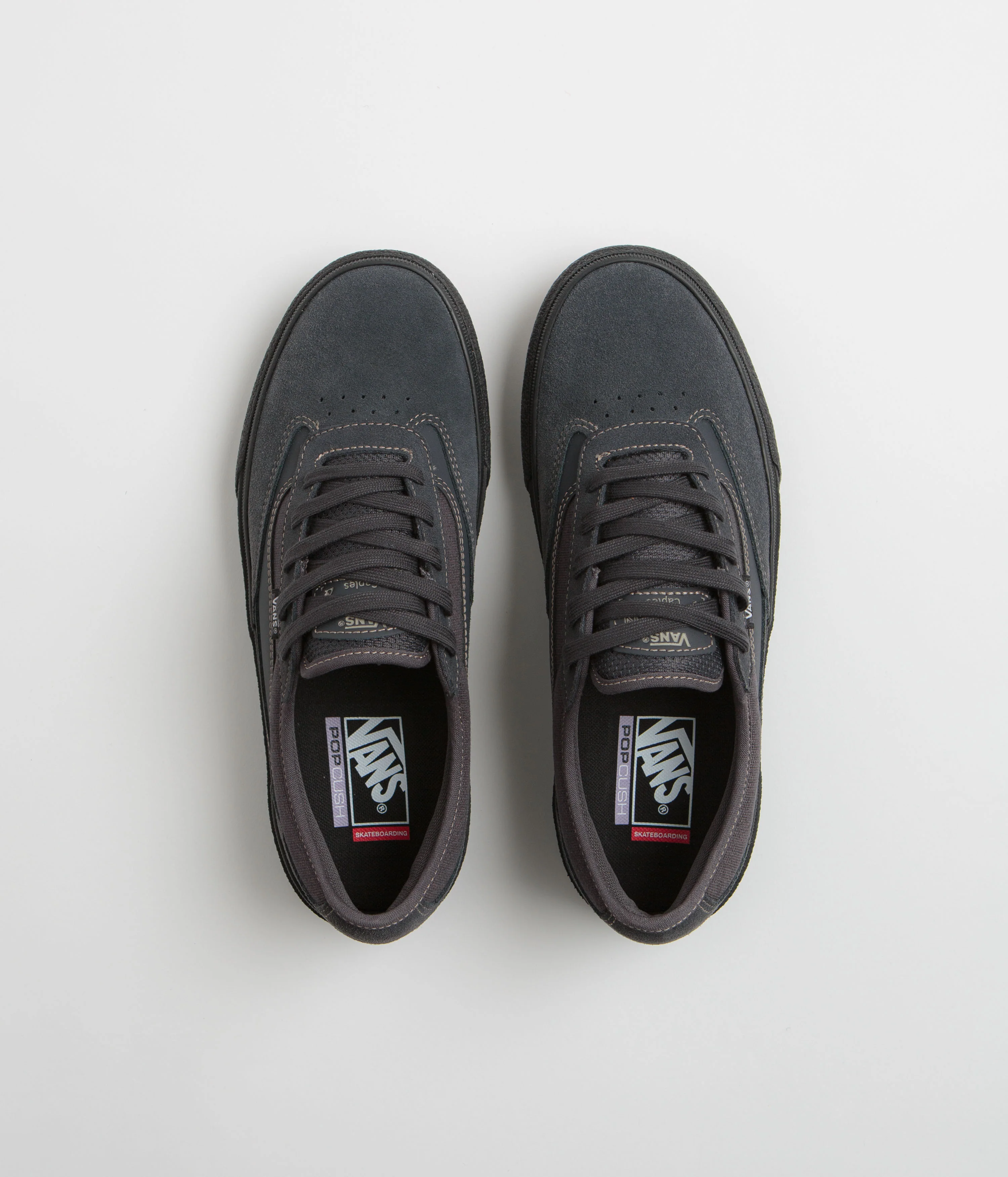 Vans Skate Curren Caples Shoes - Charcoal / Black - Image 7