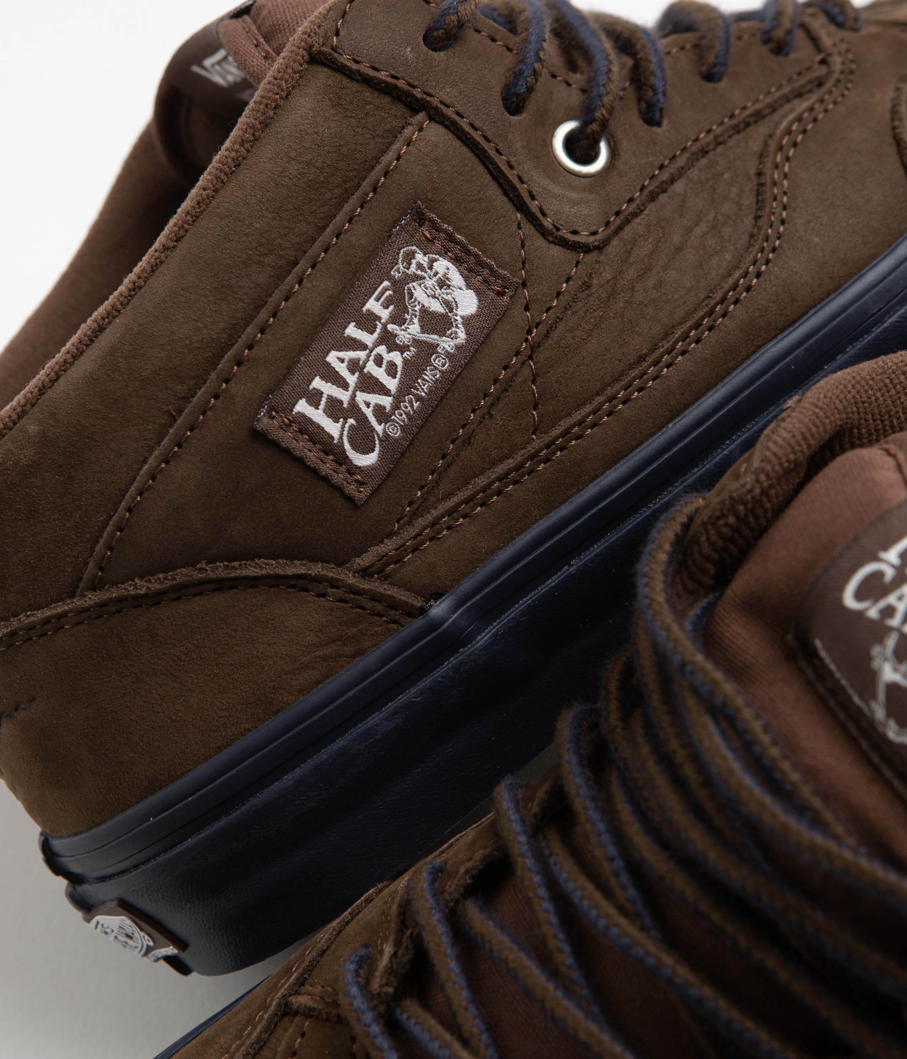 Vans Skate Half Cab '92 Shoes - (Nick Michel) Brown / Navy - Image 3