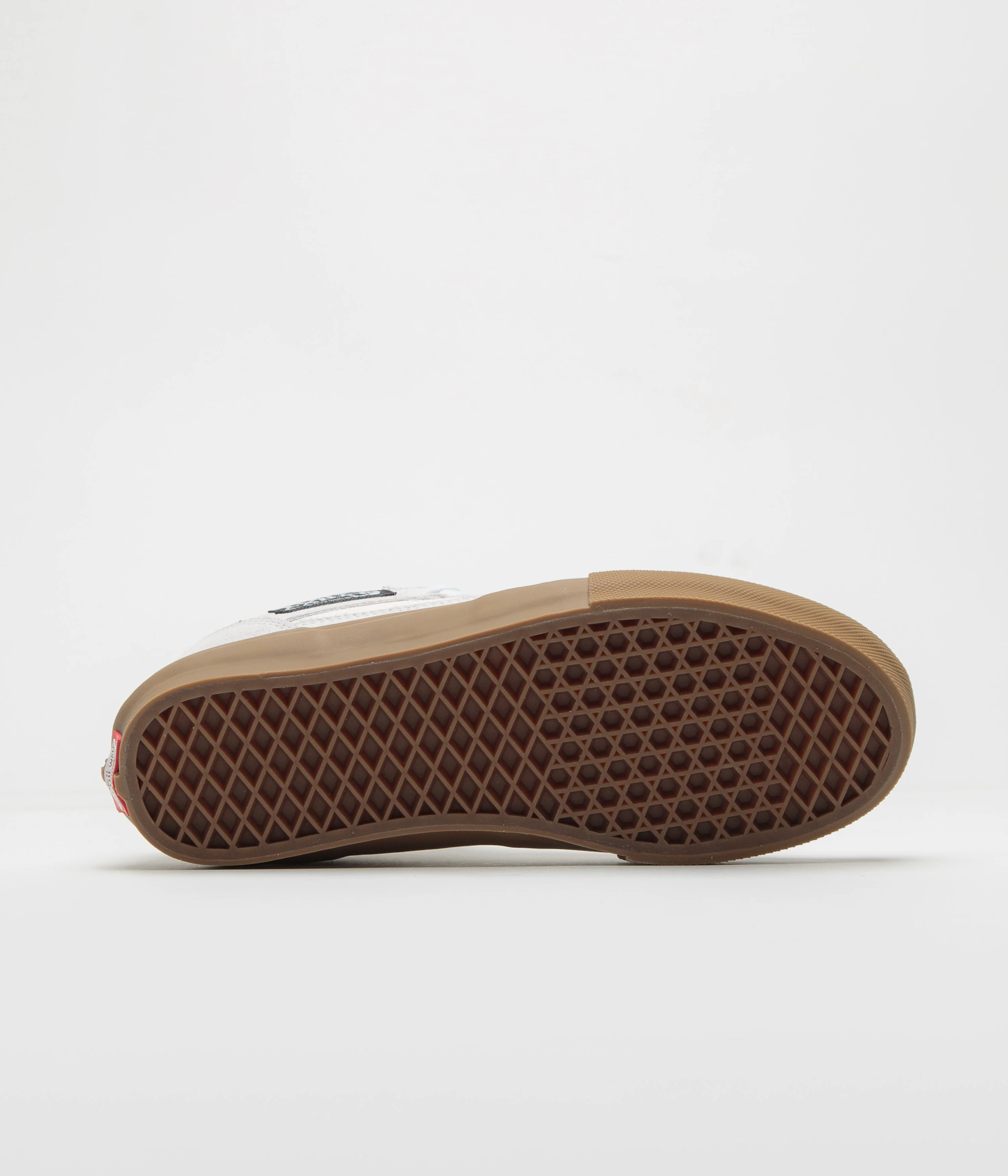 Vans Skate Half Cab Shoes - Antique White / Gum - Image 4