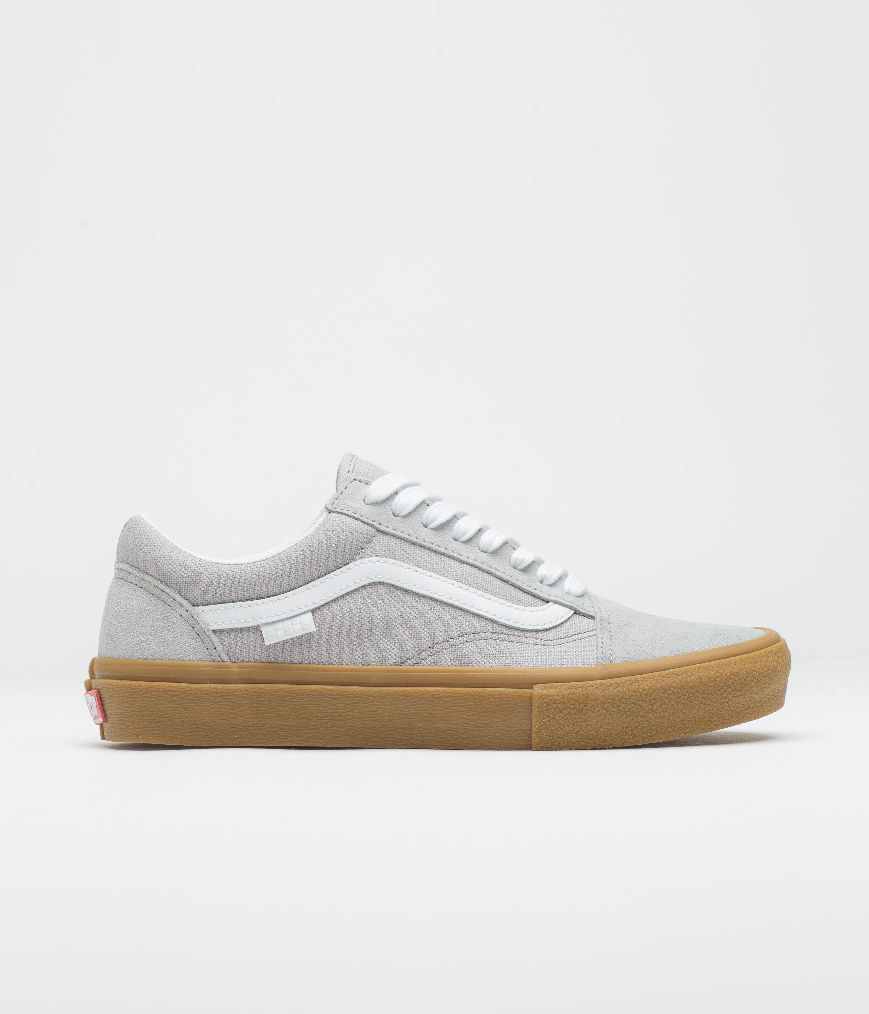 Vans Skate Old Skool Shoes - Crepe Light Gray / Gum